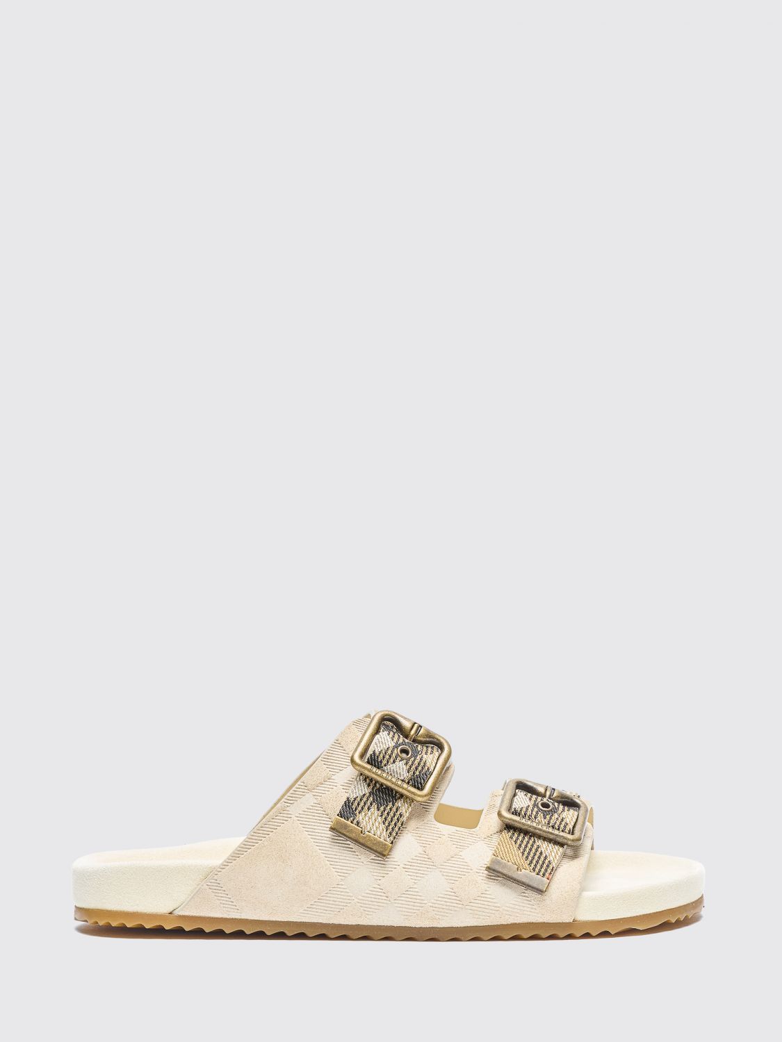 Burberry Burberry Heeled Sandal Woman Beige Size US 7 / IT 37 - 1 Thumbnail
