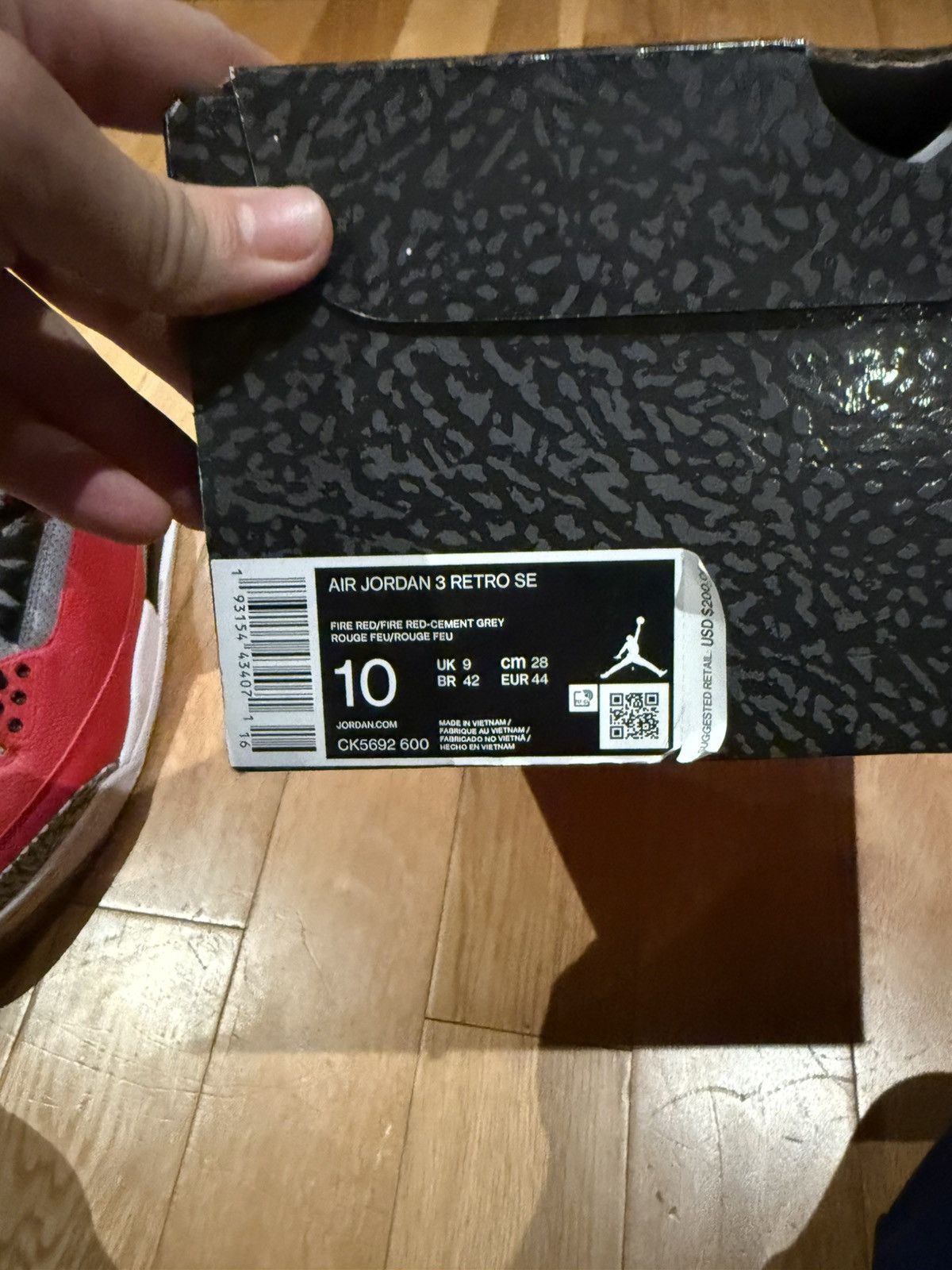 Jordan Brand fire red 3 Size US 10 / EU 43 - 6 Thumbnail