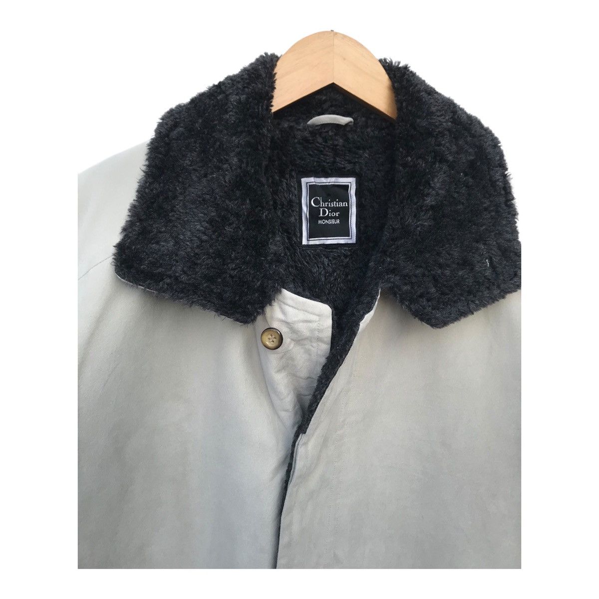 Christian Dior Monsieur × Vintage Vintage Christian Dior Monsieur CD Faux Fur Jacket Size US L / EU 52-54 / 3 - 5 Thumbnail