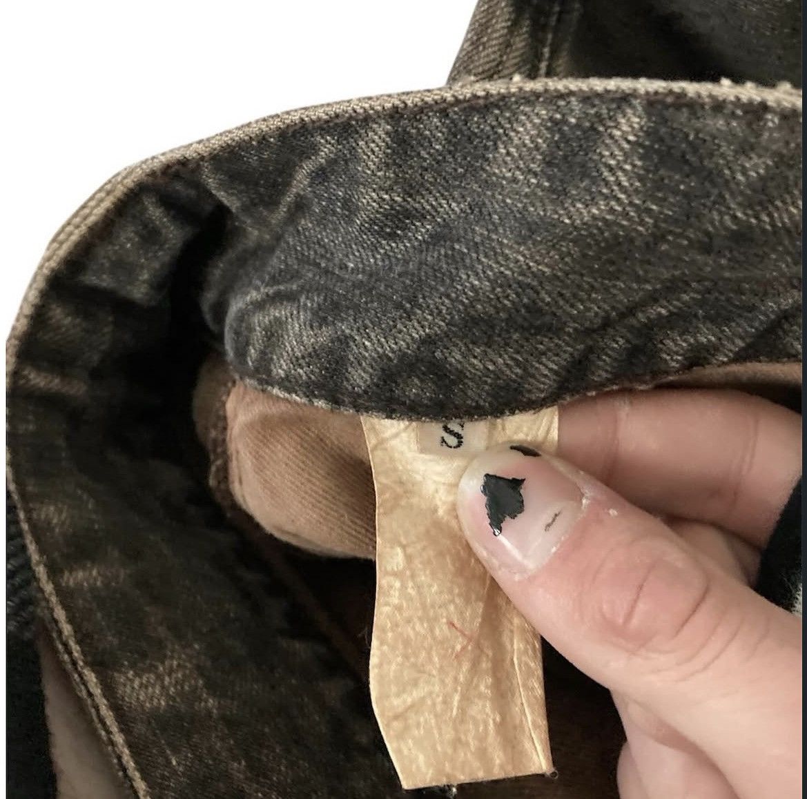 Japanese Brand Veronica skull dust wash denim Size US 27 - 5 Thumbnail