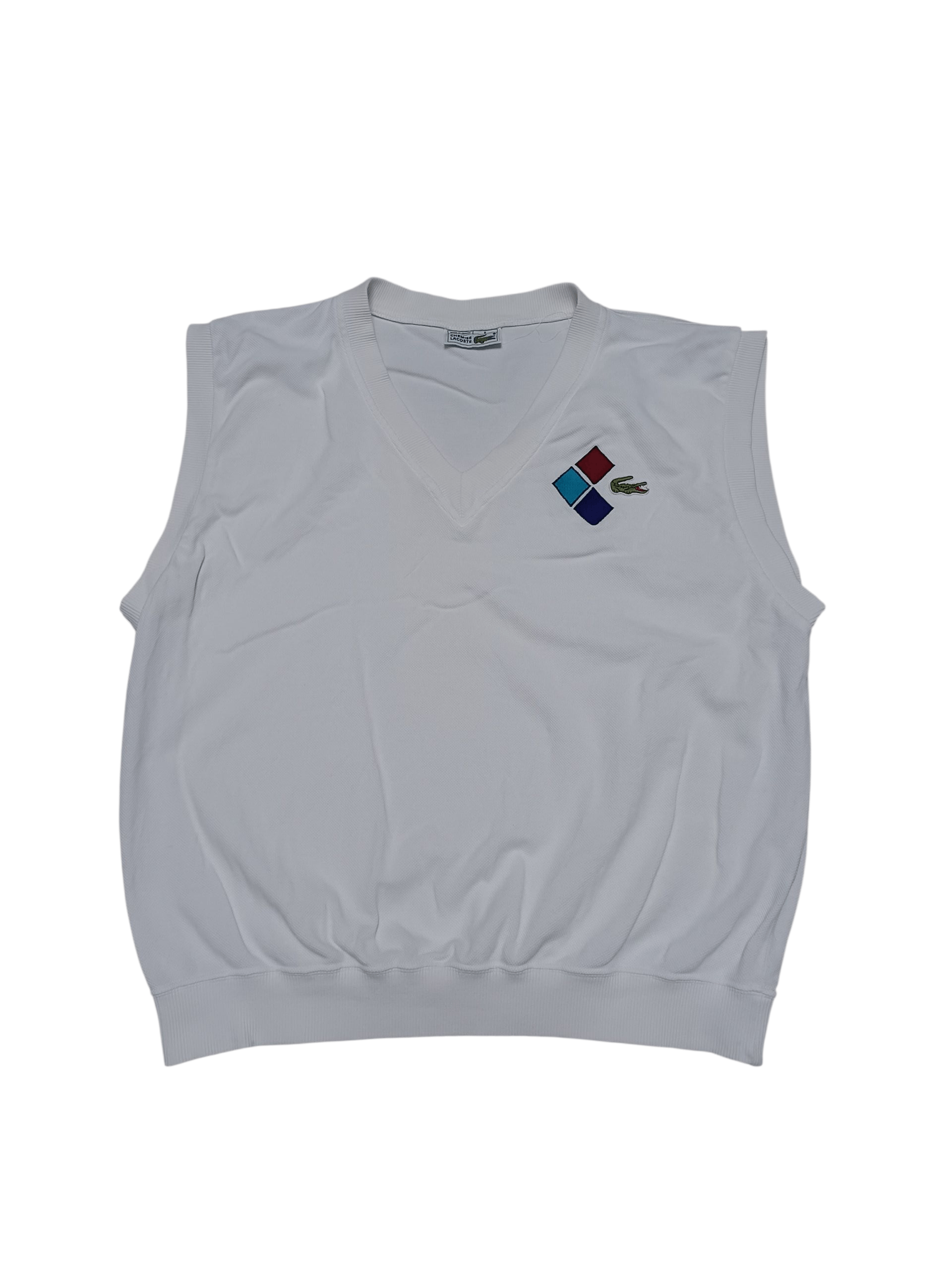 Lacoste LACOSTE VINTAGE MADE IN FRANCE OLDMONEY LUXURY VEST Size US L / EU 52-54 / 3 - 1 Thumbnail