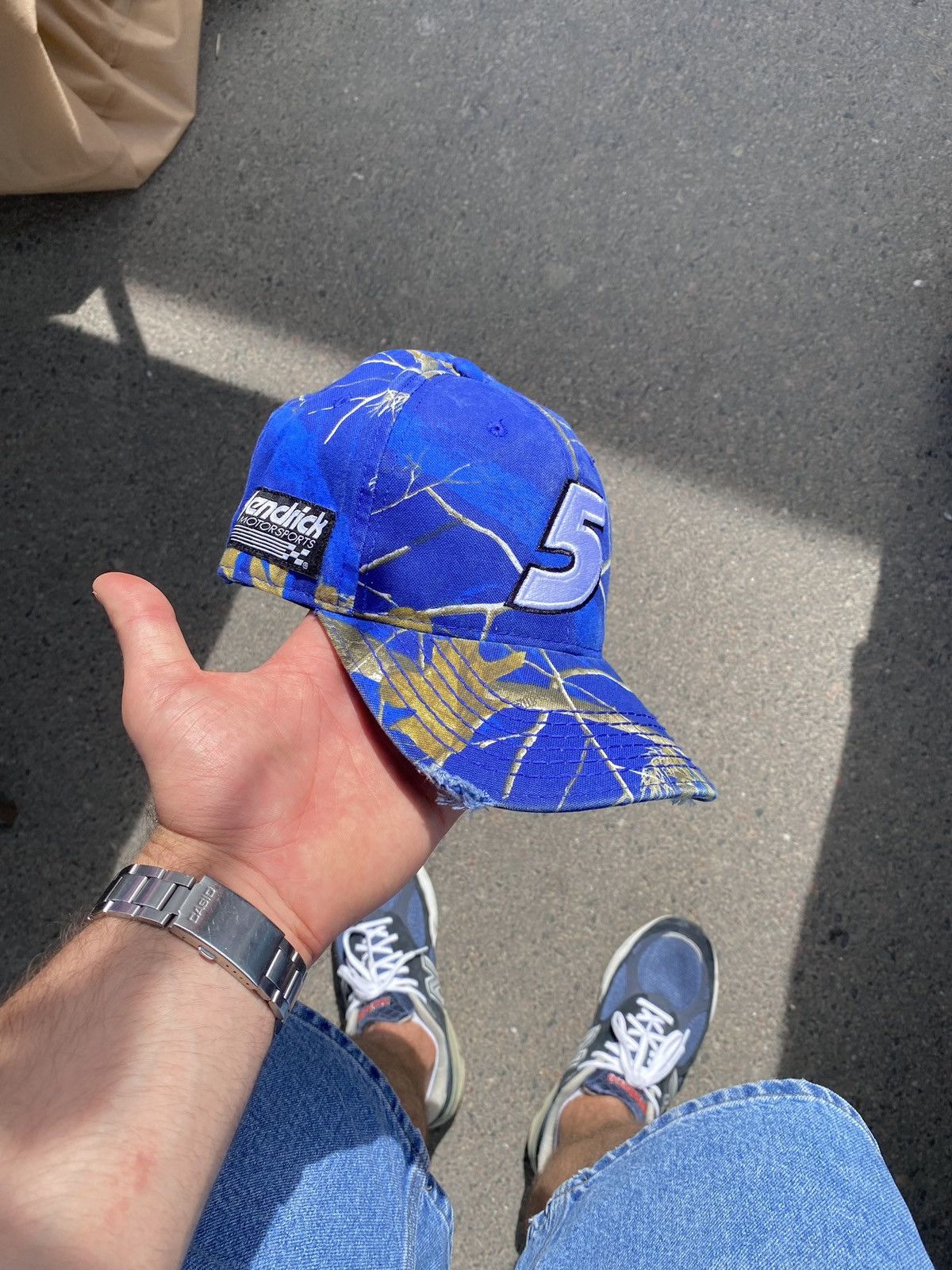 NASCAR × Realtree NASCAR Realtree Distressed Racing Hat Cap Size ONE SIZE - 1 Thumbnail