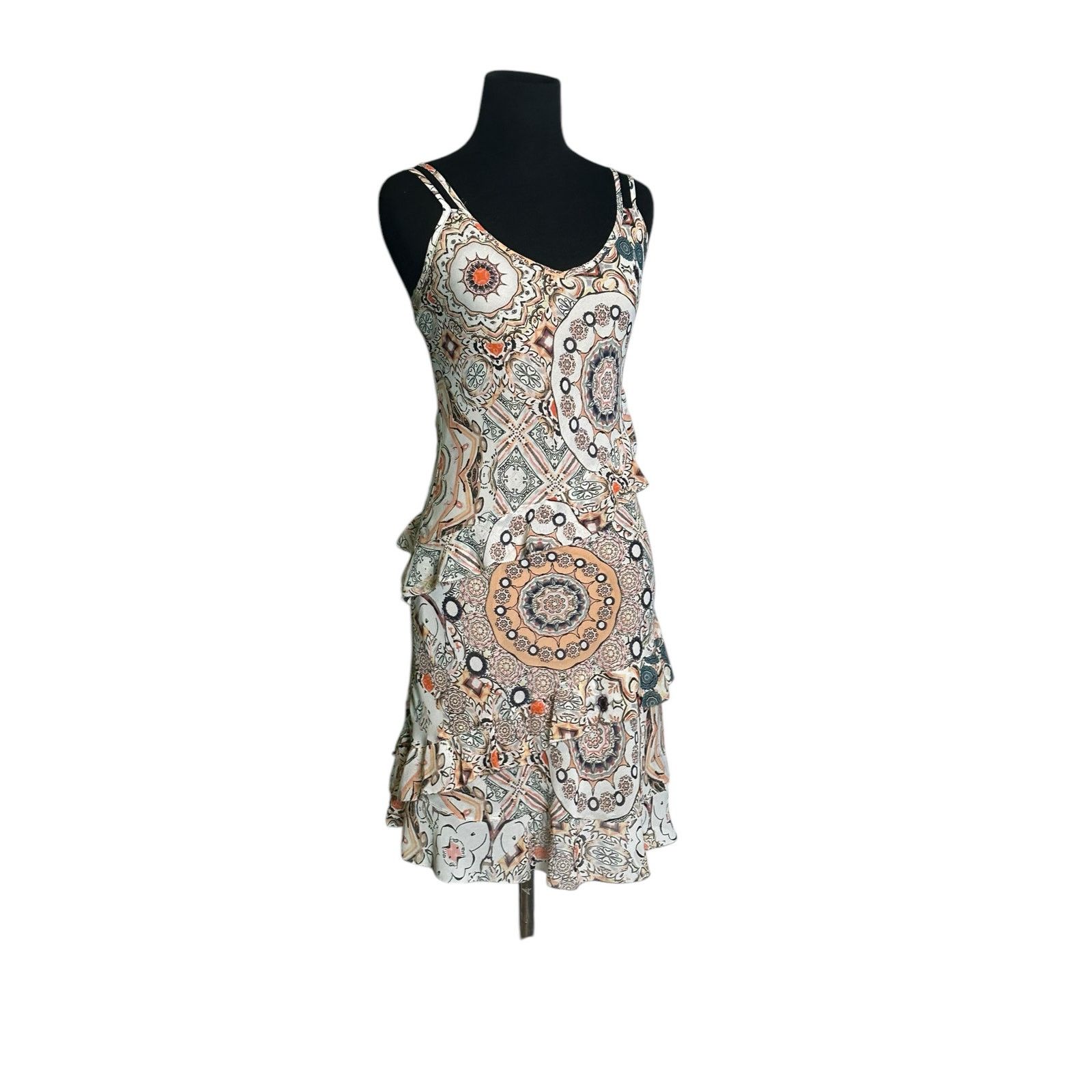 Gregory Gregory beige floral ruffled dress size 38 - Small Size S / US 4 / IT 40 - 10 Thumbnail