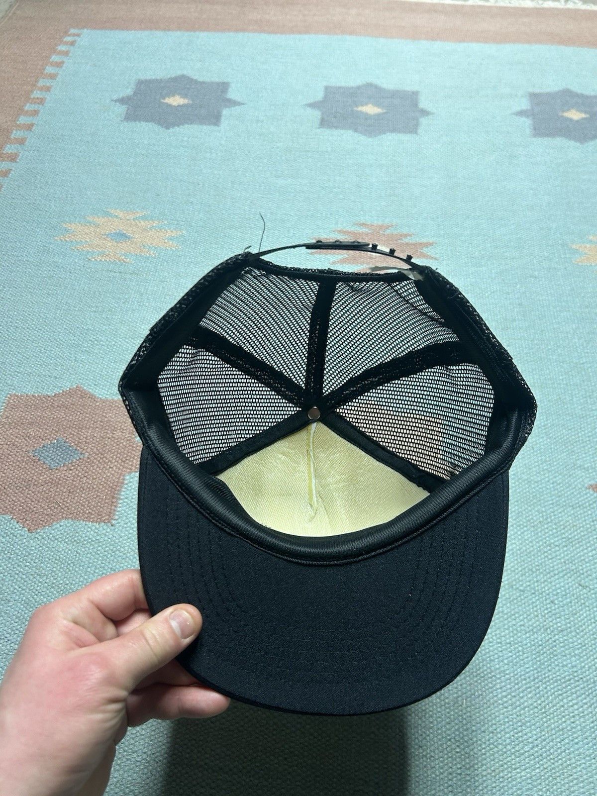 Vintage Vtg trucker hat mesh West Virginia sunset nature trees bird Size ONE SIZE - 6 Thumbnail