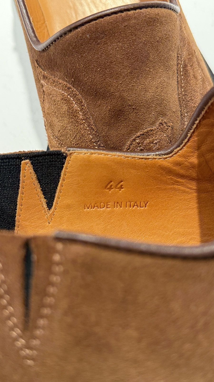 Off-White Off-White c/o Virgil Abloh Brown suede western eagle loafer Size US 11 / EU 44 - 5 Thumbnail