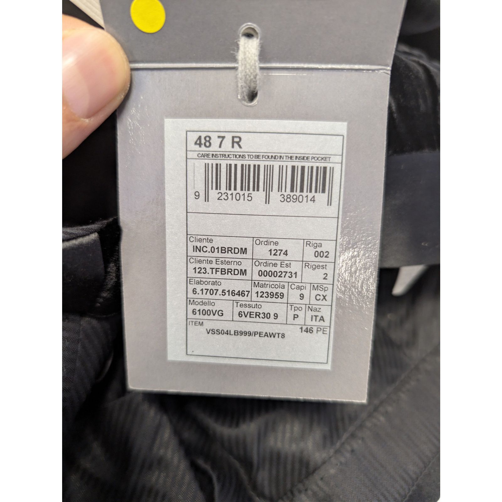 Tom Ford o1rshd1 Q:2 / Tailored Velvet Tuxedo Evening Pants in Black Size US 32 / EU 48 - 21 Thumbnail