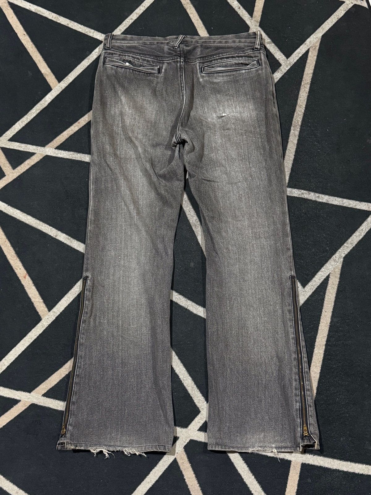 PPFM PPFM Double Waist Flared Denim Size US 30 / EU 46 - 4 Thumbnail