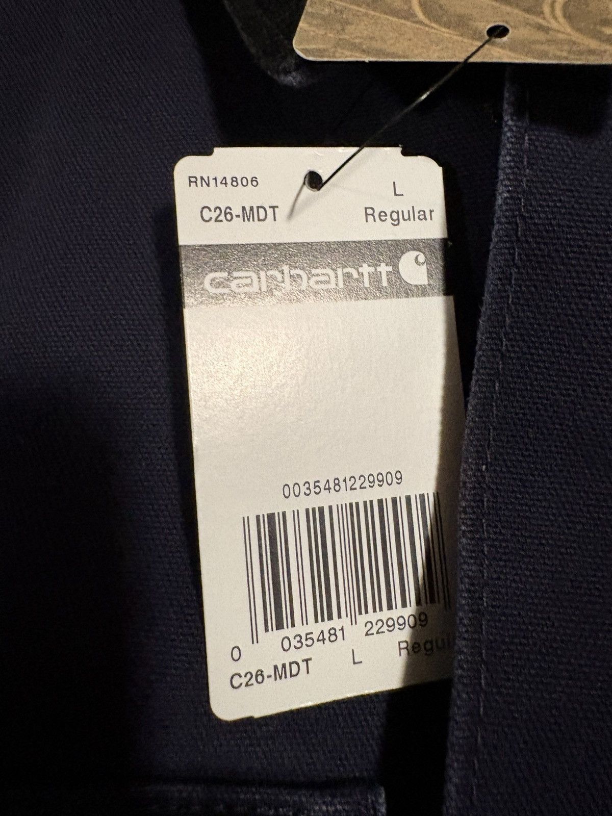 Carhartt CARHARTT NAVY L NWT read desc Size US L / EU 52-54 / 3 - 3 Thumbnail