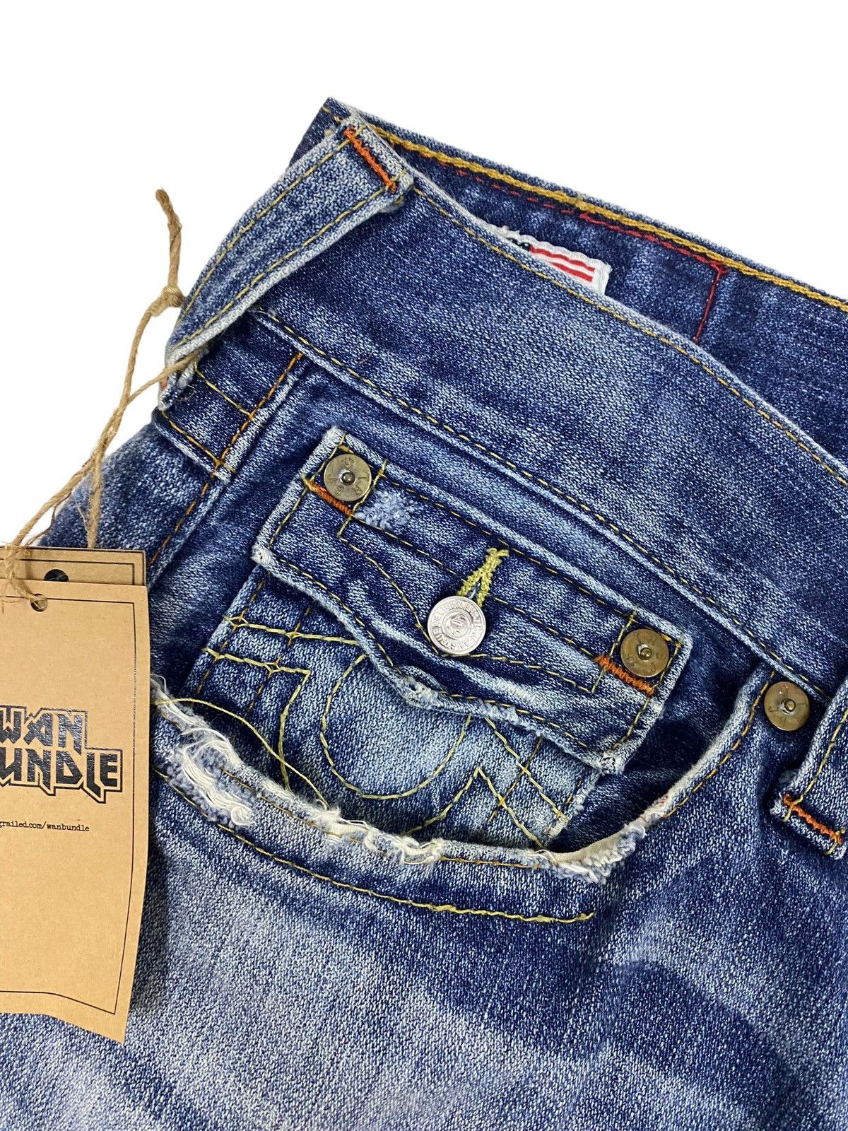 True Religion True Religion Ricky Man Jean Size US 34 / EU 50 - 4 Thumbnail