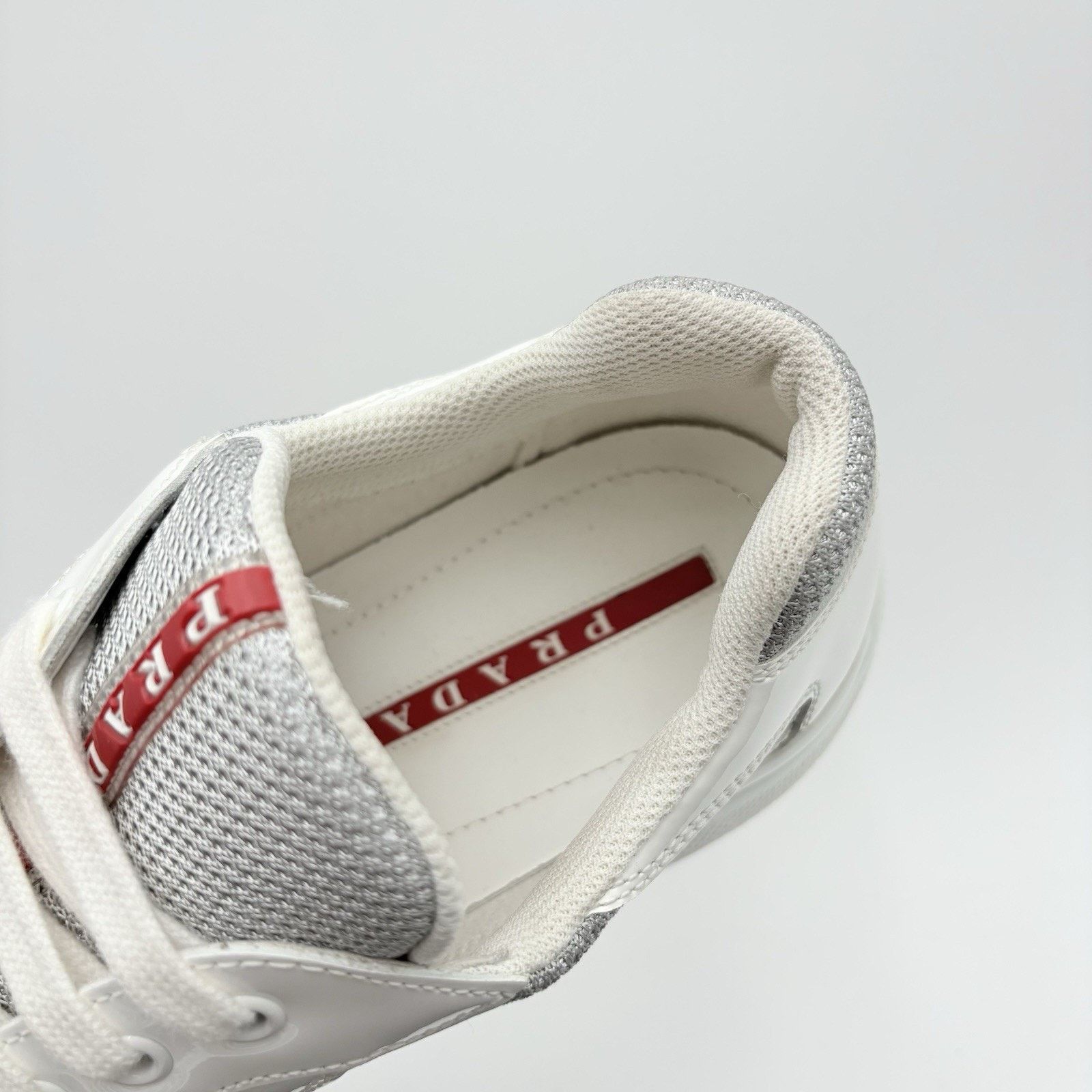 Prada Prada Americas Cup ' White Grey ' | GREAT CONDITION! Size US 10.5 / EU 43-44 - 6 Thumbnail