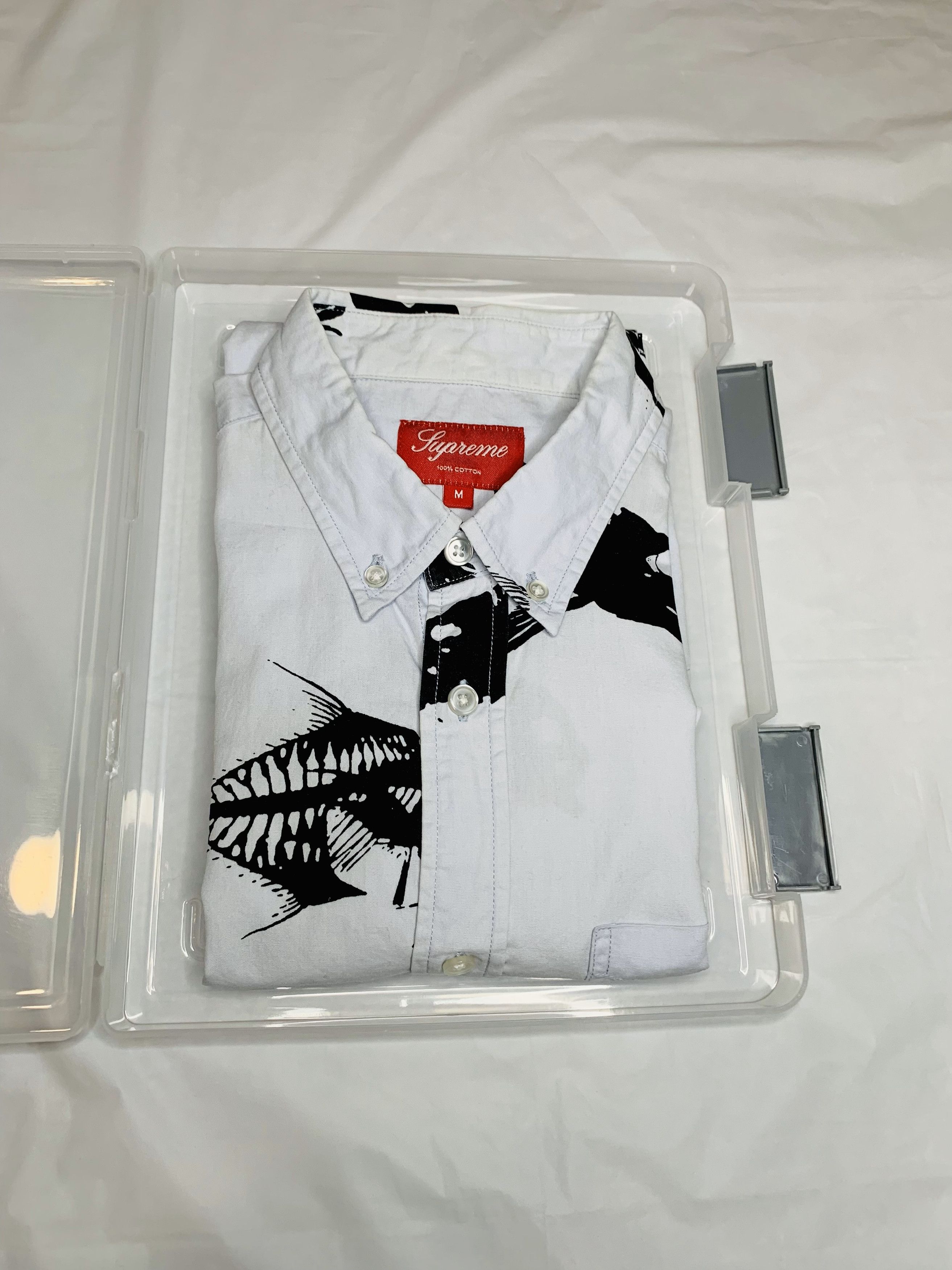 Supreme Supreme SS10 Fishbone Button up (M) Size US M / EU 48-50 / 2 - 3 Thumbnail
