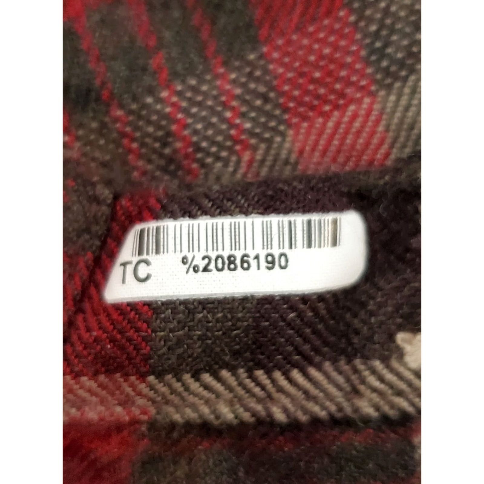Pendleton Pendleton Flannel Shirt Red Olive Plaid Virgin Wool Button-Up Mens L Size US L / EU 52-54 / 3 - 6 Thumbnail