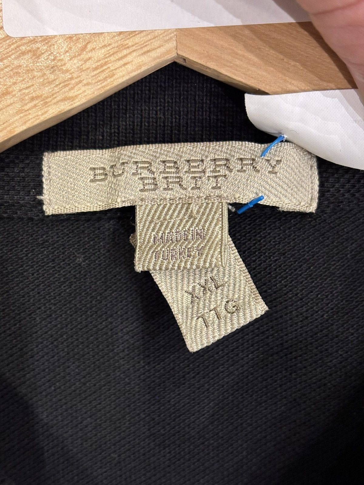 Burberry Burberry Longsleeve Polo Shirt Size US XXL / EU 58 / 5 - 3 Thumbnail