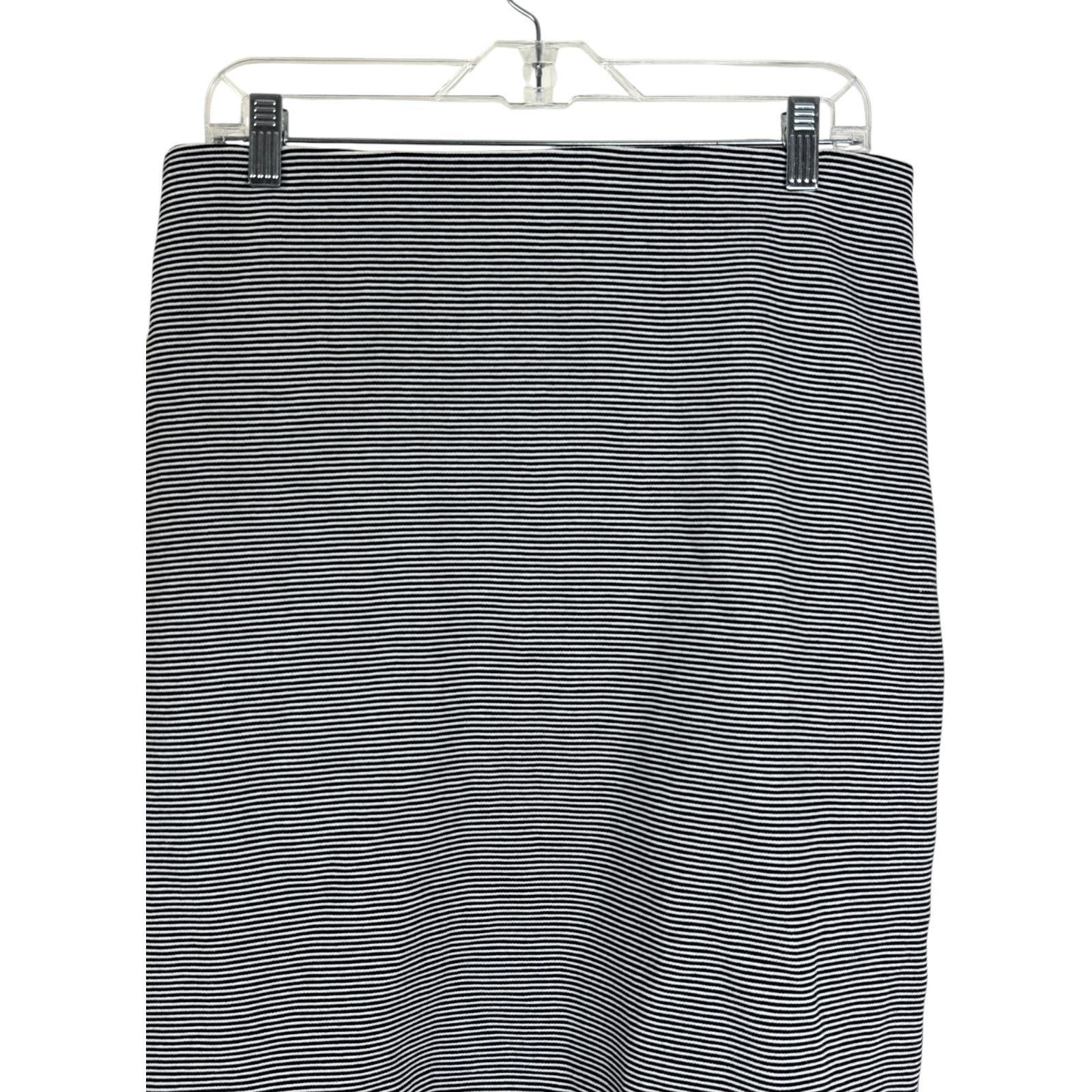 Other Premise Black White Striped Pencil Skirt Women’s Size M Size 27" / US 4 / IT 40 - 3 Thumbnail