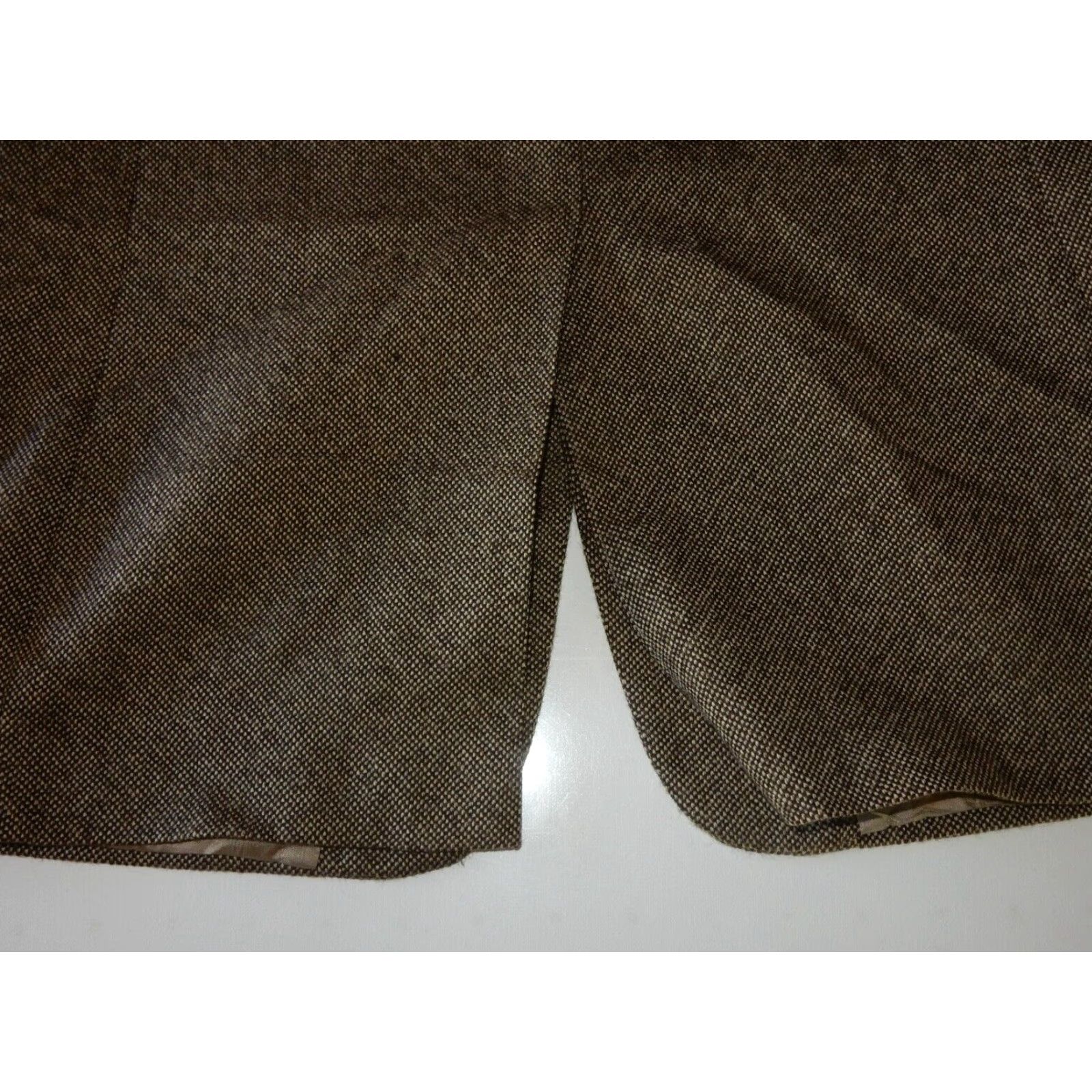 Brooks Brothers BROOKS BROTHERS Men's Sport Coat Blazer Jacket Size 44 Regular Brown Wool Size 44R - 5 Thumbnail
