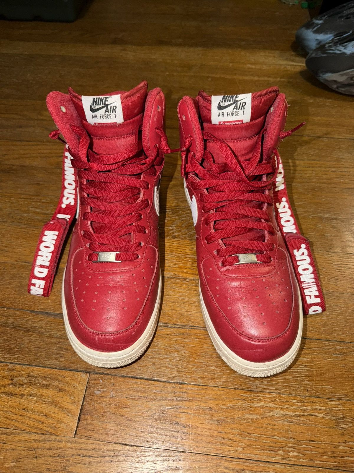 Nike × Supreme Supreme x Nike af1 high Size US 10.5 / EU 43-44 - 1 Thumbnail
