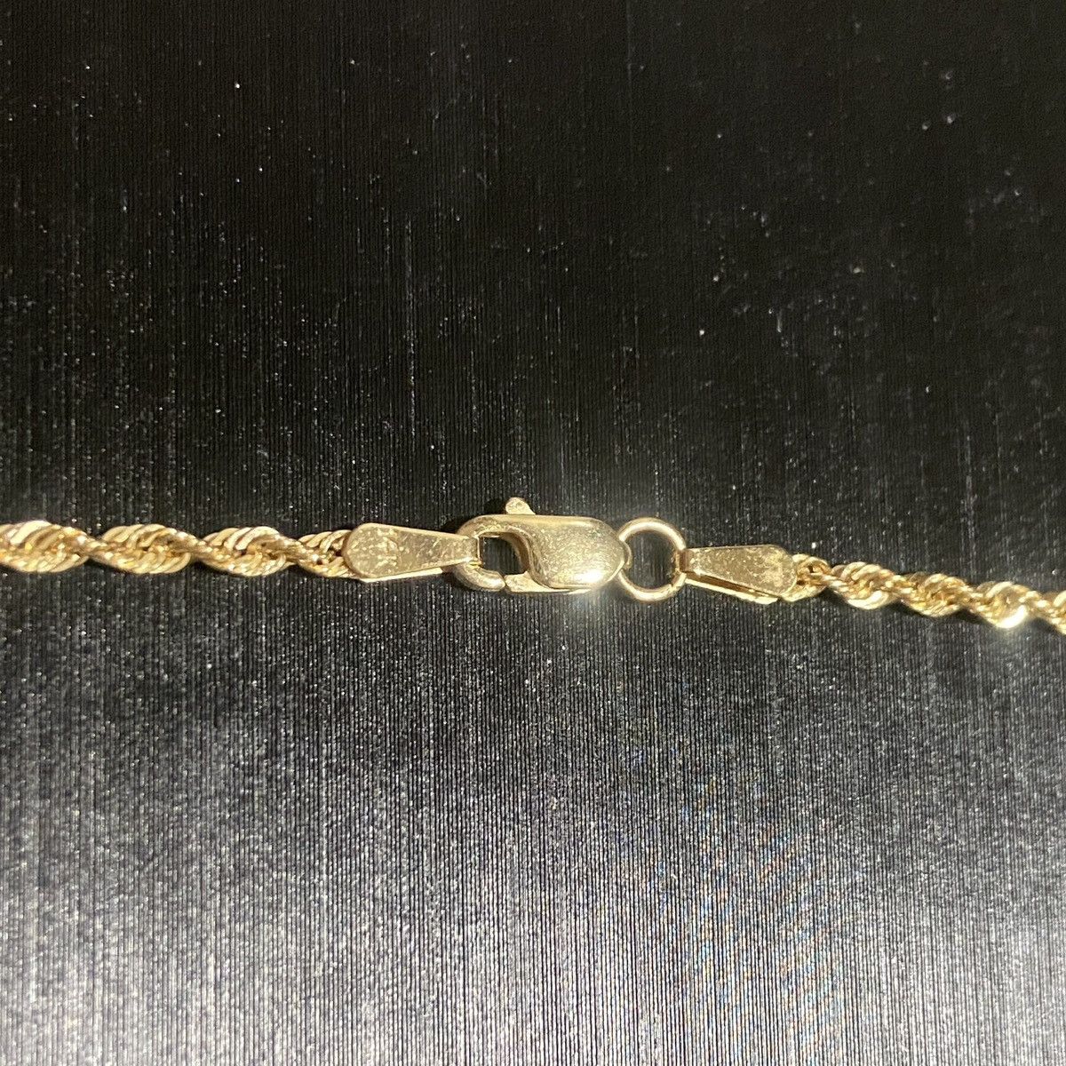 Other Gold Chain Solid 14k Gold Rope Chain 18in 2mm Size ONE SIZE - 2 Thumbnail