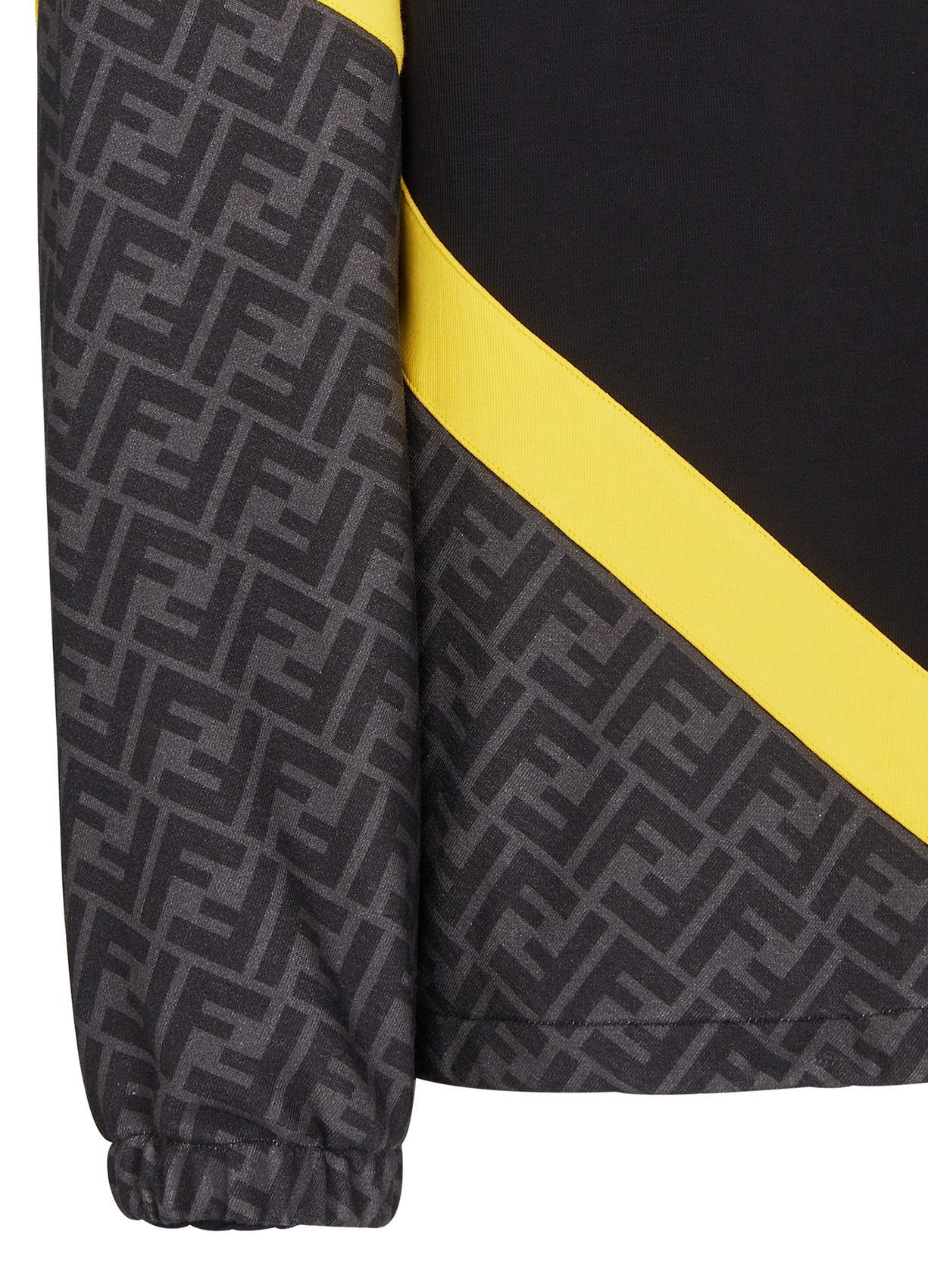 Fendi o1s1wg111224 Dropped Sleeves Hoodie in Black Size US M / EU 48-50 / 2 - 3 Thumbnail