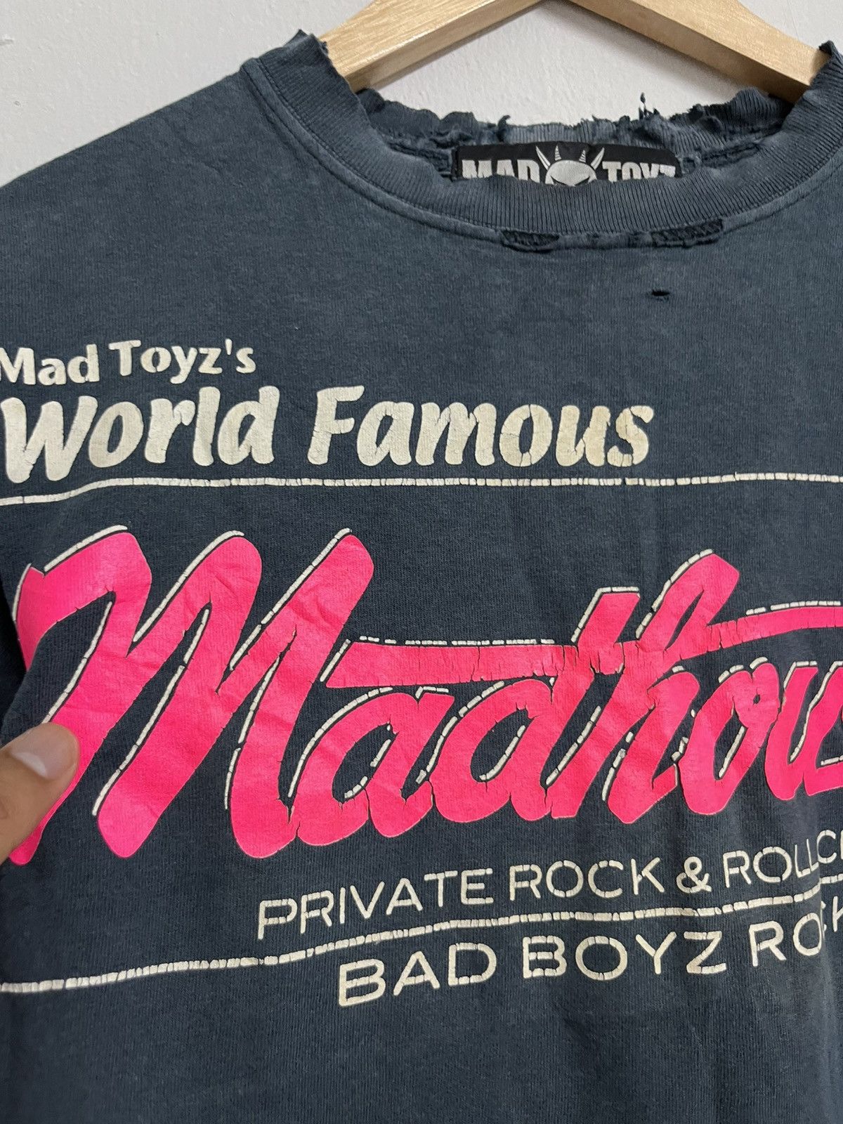 Hysteric Glamour 💥Crazyyy Early Days Mad Toyz DONT FUCK Tokyo Trashed Tee Size US S / EU 44-46 / 1 - 8 Thumbnail
