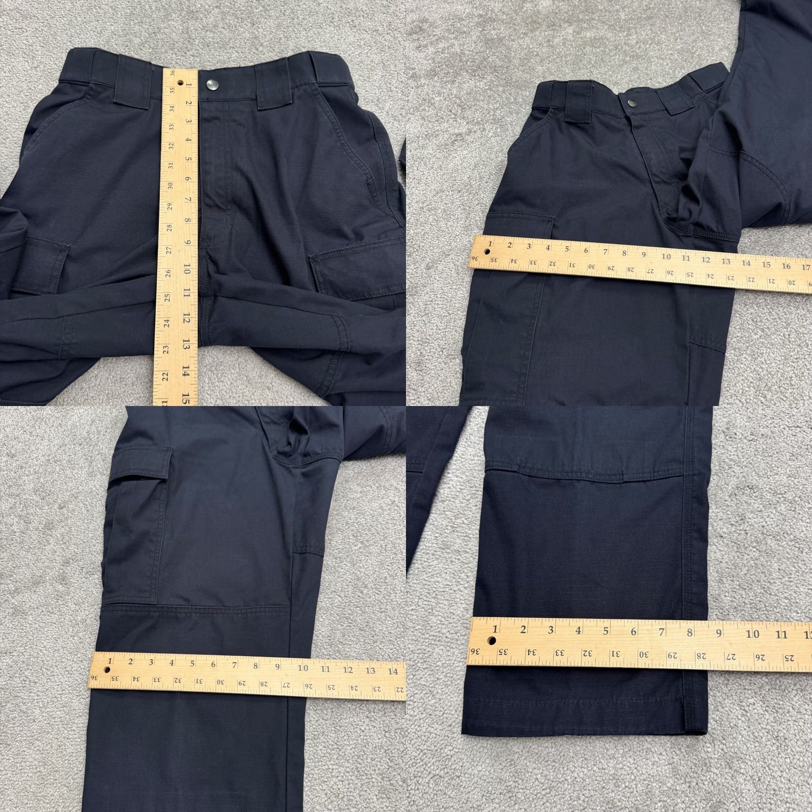 Vintage 5.11 Tactical Taclite Cargo Straight Pants Mens M Navy Blue Regular Size US 31 - 9 Thumbnail