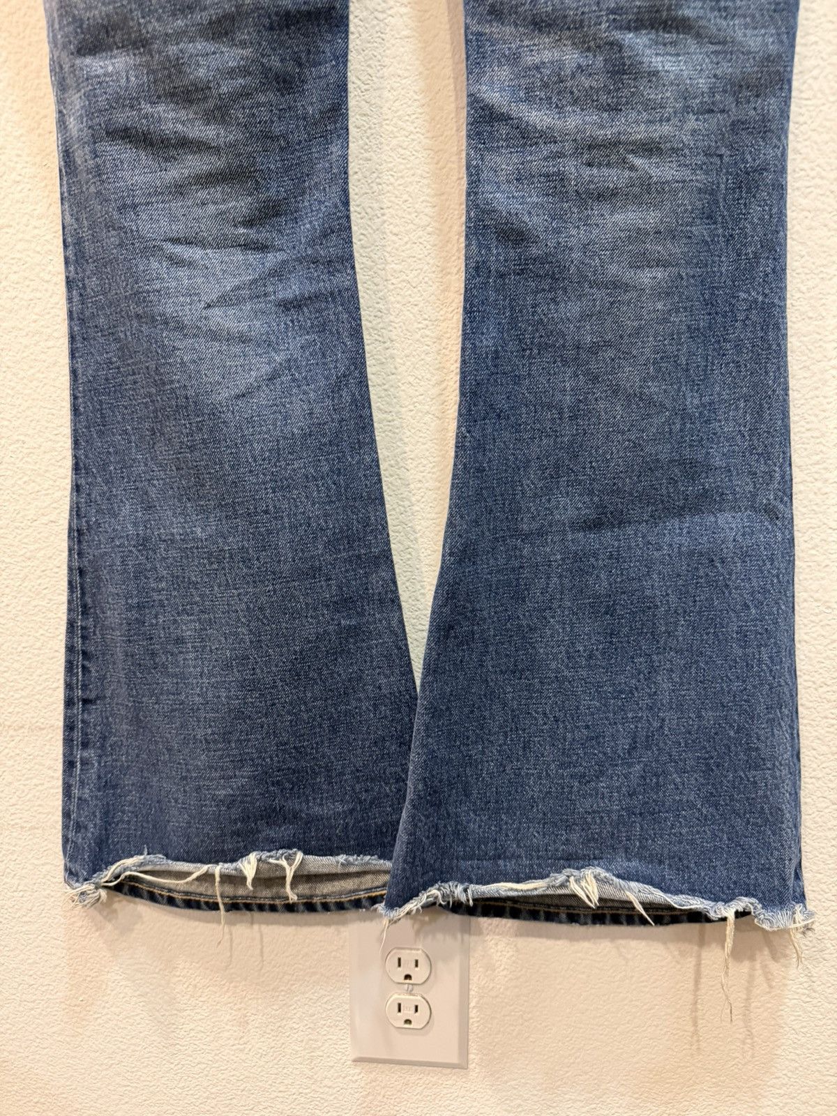 Celine SS24 Marcos Union Wash Flare Denim Jeans 27 Size US 33 - 5 Thumbnail