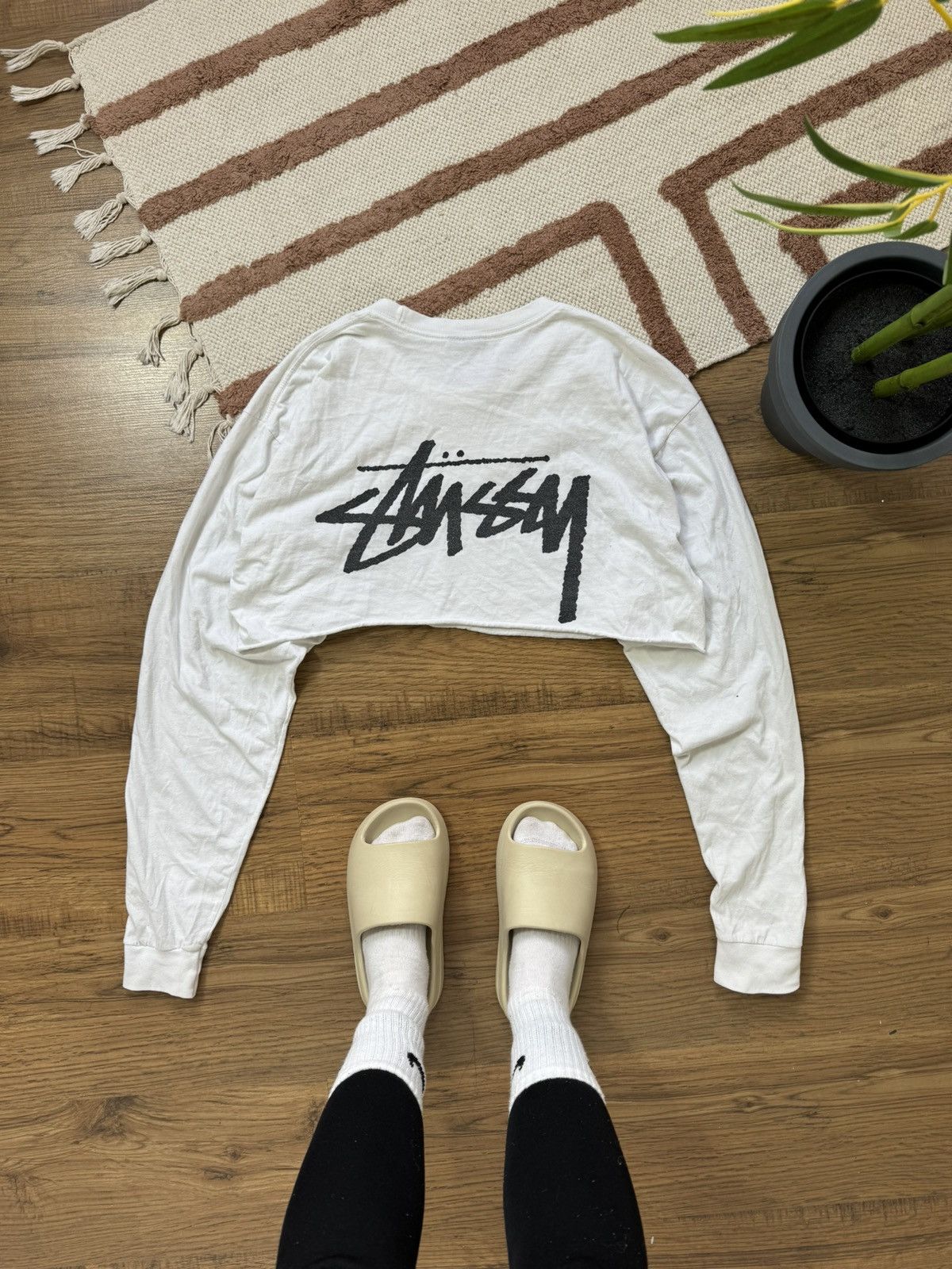 Stussy STUSSY BIG LOGO CROPPED WMNS LONGSLEEVE Size L / US 10 / IT 46 - 1 Thumbnail