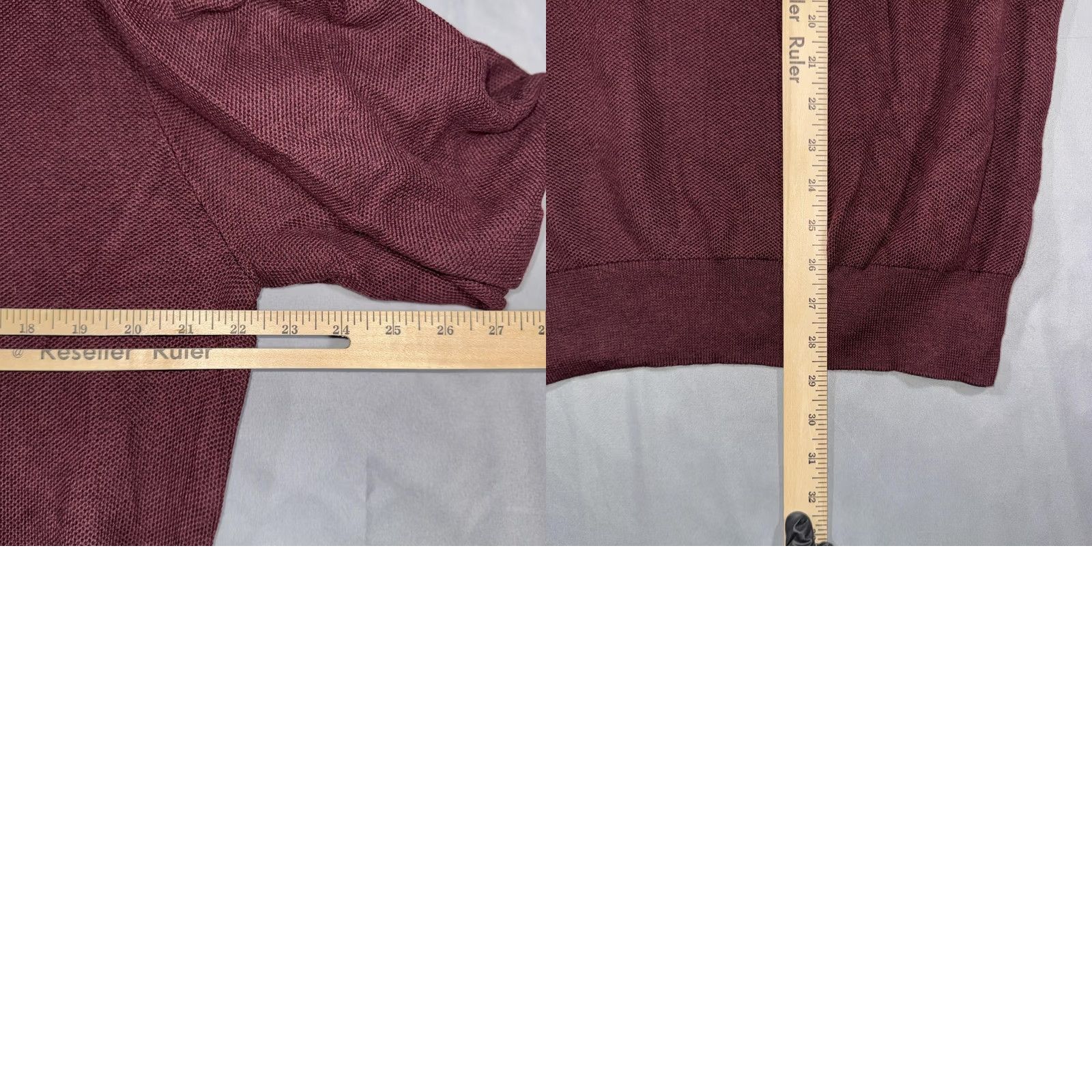 Polo Ralph Lauren Polo Ralph Lauren Sweater Mens XL Red Quarter Zip Mock Neck Knit Cotton Pullover Regular Fit Varsity Pony Logo 1/4 Zip Size US XL / EU 56 / 4 - 8 Thumbnail