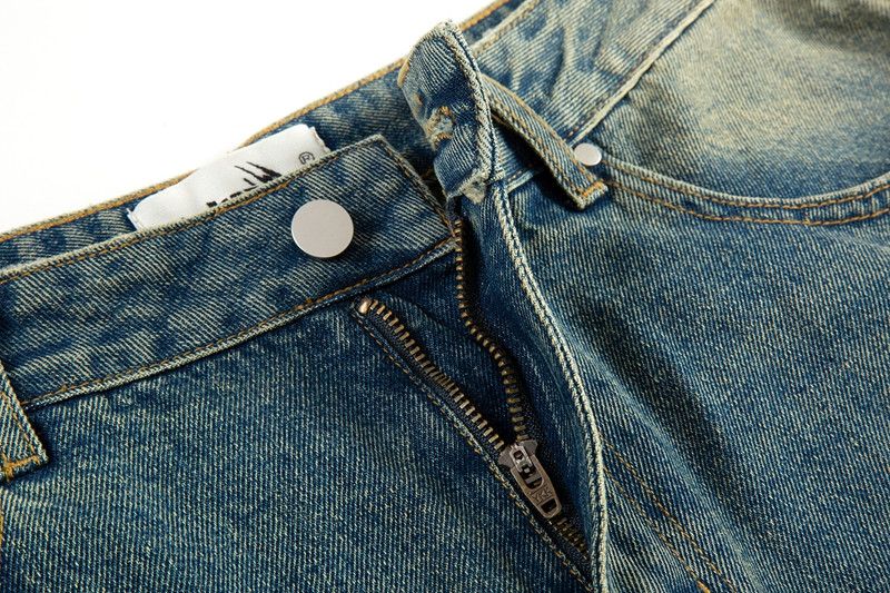 Jean × Vintage Vintage Washed Hole Wide Leg Logging Jeans Size US 36 / EU 52 - 6 Thumbnail