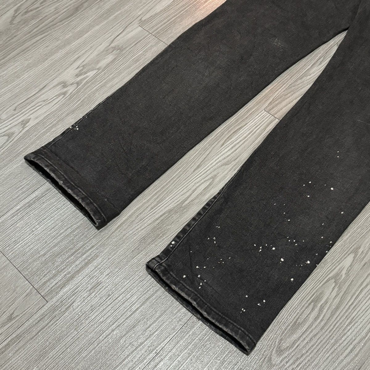 Marcelo Burlon Marcelo Burlon Splater Distressed Slim Jeans Size US 34 / EU 50 - 18 Thumbnail