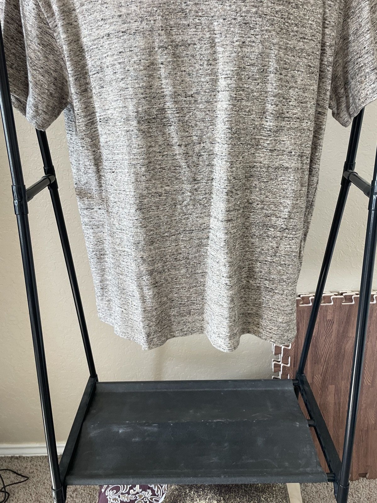 John Elliott Pre SS2019 Heathered Cotton Crewneck tee Size US M / EU 48-50 / 2 - 2 Thumbnail