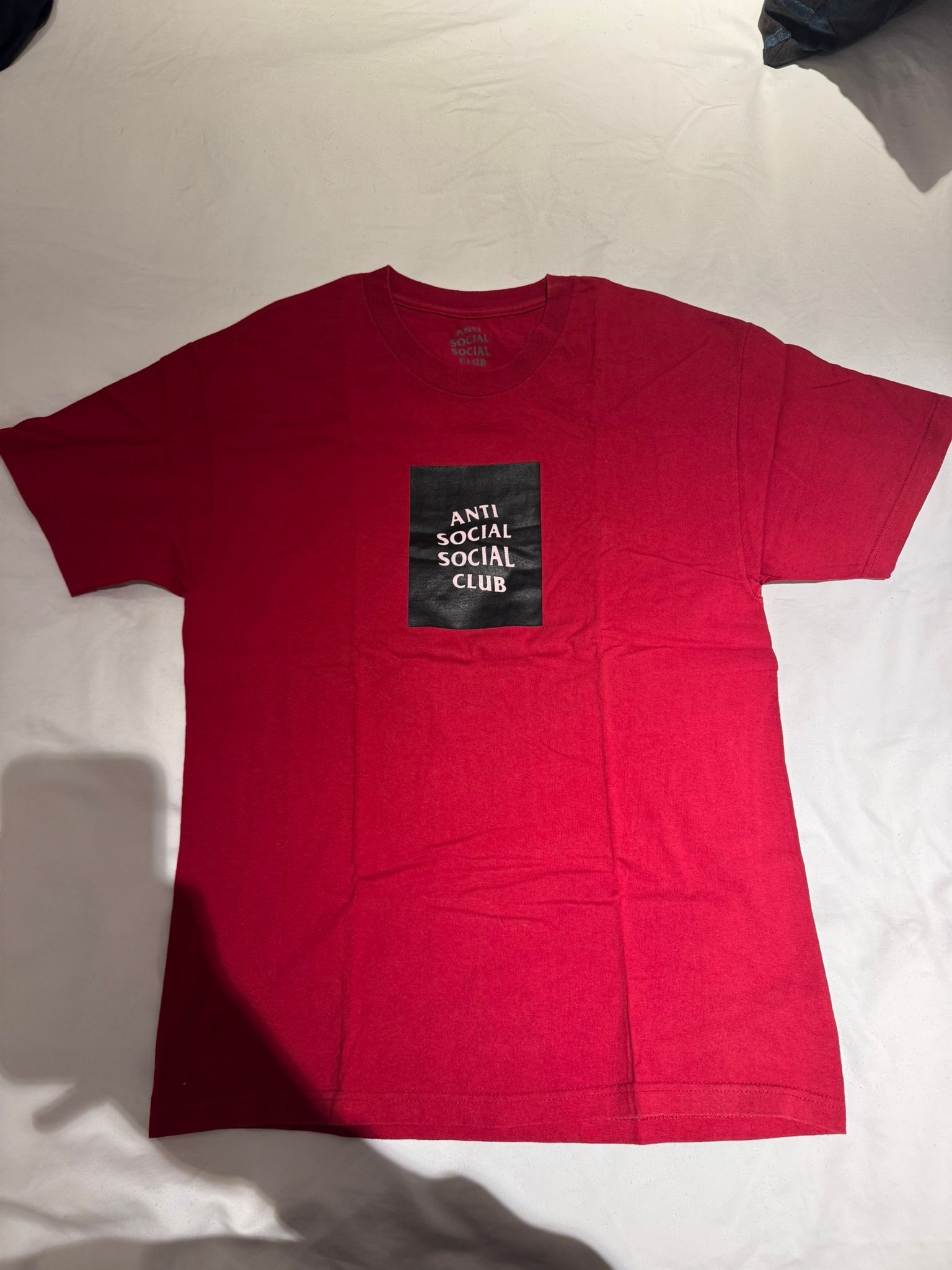 Anti Social Social Club Anti Social Social Club Red Box T-Shirt Size US L / EU 52-54 / 3 - 1 Thumbnail