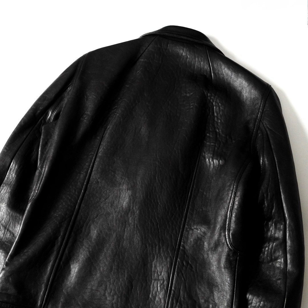 Rick Owens RICK OWENS Stooges Leather Biker Jacket 17AW Size US M / EU 48-50 / 2 - 7 Thumbnail