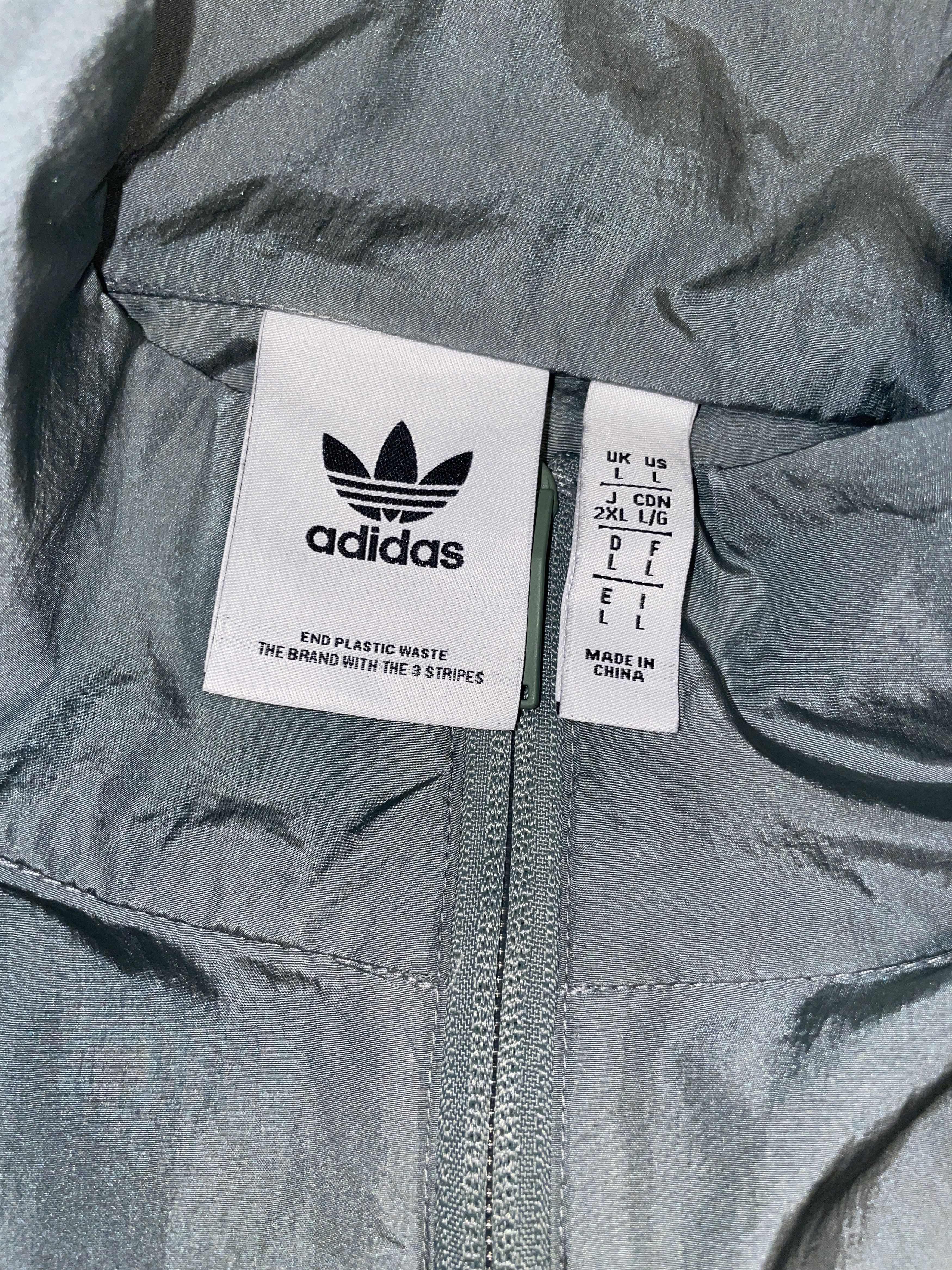 Adidas Adidas Windbreaker Size US L / EU 52-54 / 3 - 7 Thumbnail