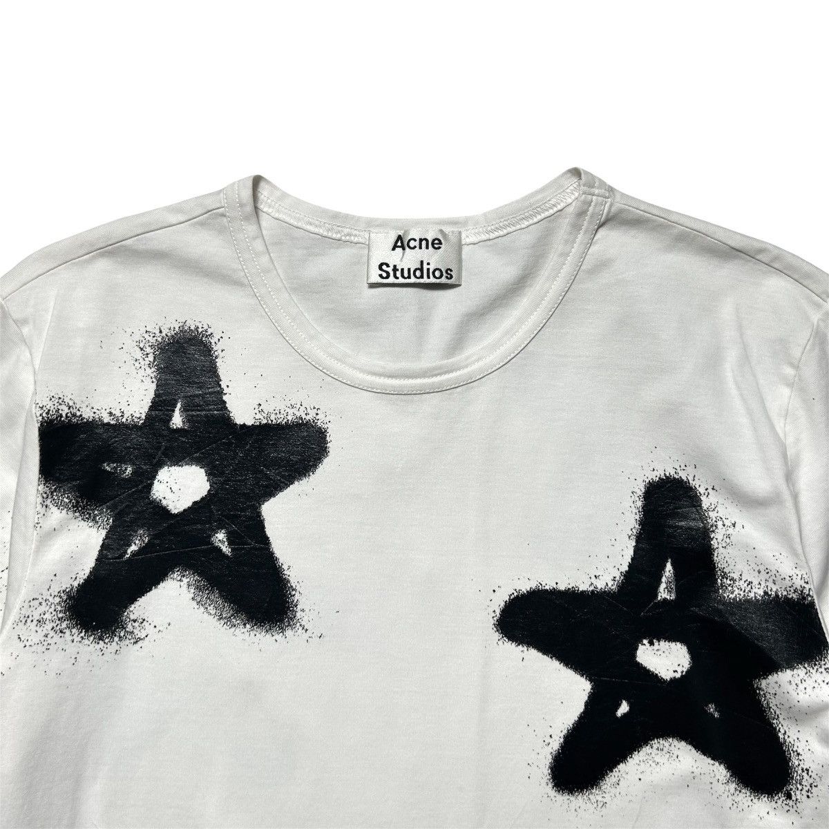 Acne Studios Ance Studios Star Monogram T-shirt Size S / US 4 / IT 40 - 3 Thumbnail