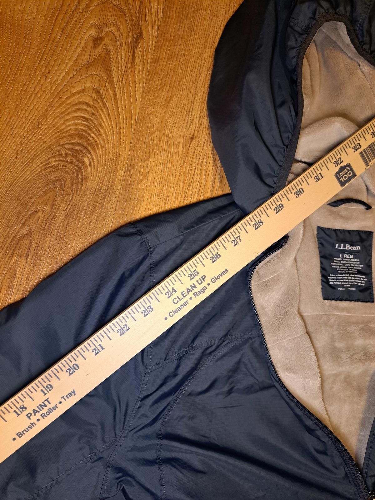 L.L. Bean LL Bean Jacket Mens Large Reverse Fleece Full Zip Hoodie Size US L / EU 52-54 / 3 - 7 Thumbnail