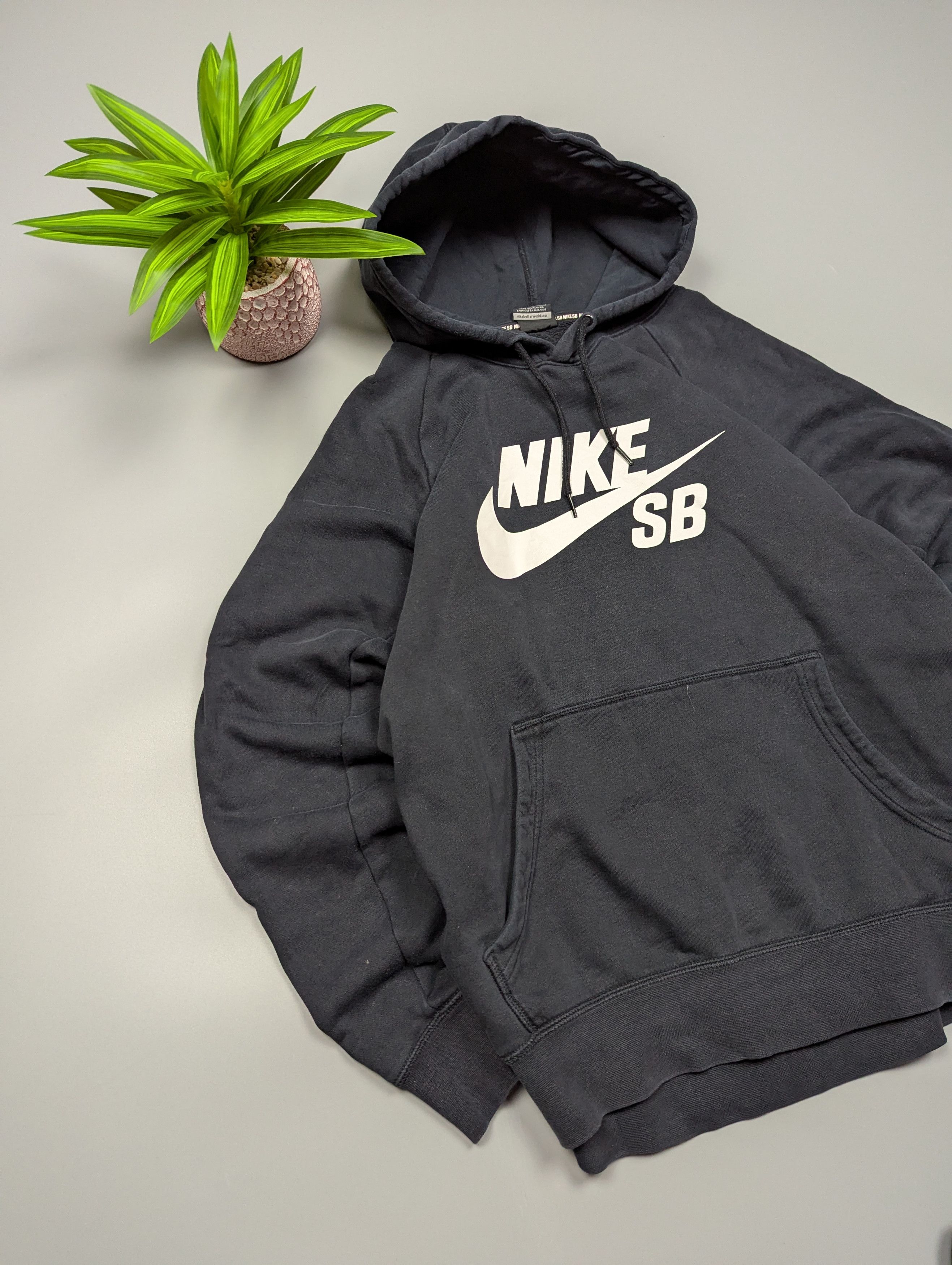 Nike NIKE SB Vintage 2006s Men's Black Loose Fit Sports Hoodie Size US L / EU 52-54 / 3 - 4 Thumbnail