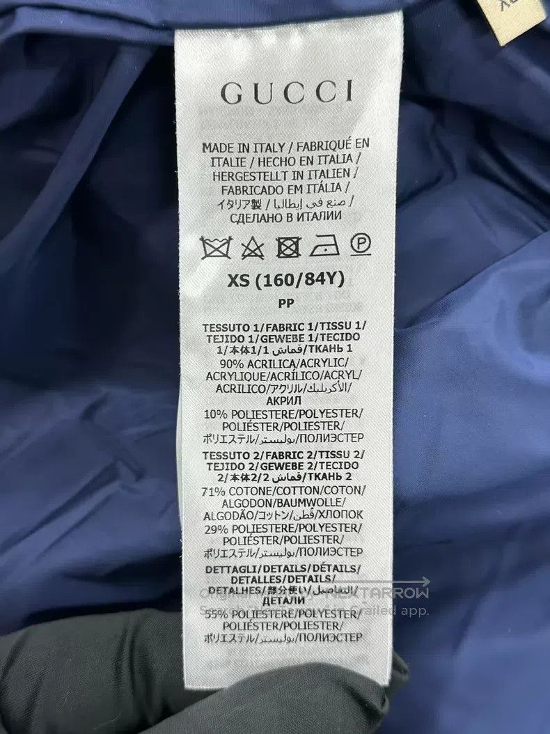 Gucci Gucci Co-branded old flower stitching teddy fleece jacket Size XS / US 0-2 / IT 36-38 - 4 Thumbnail