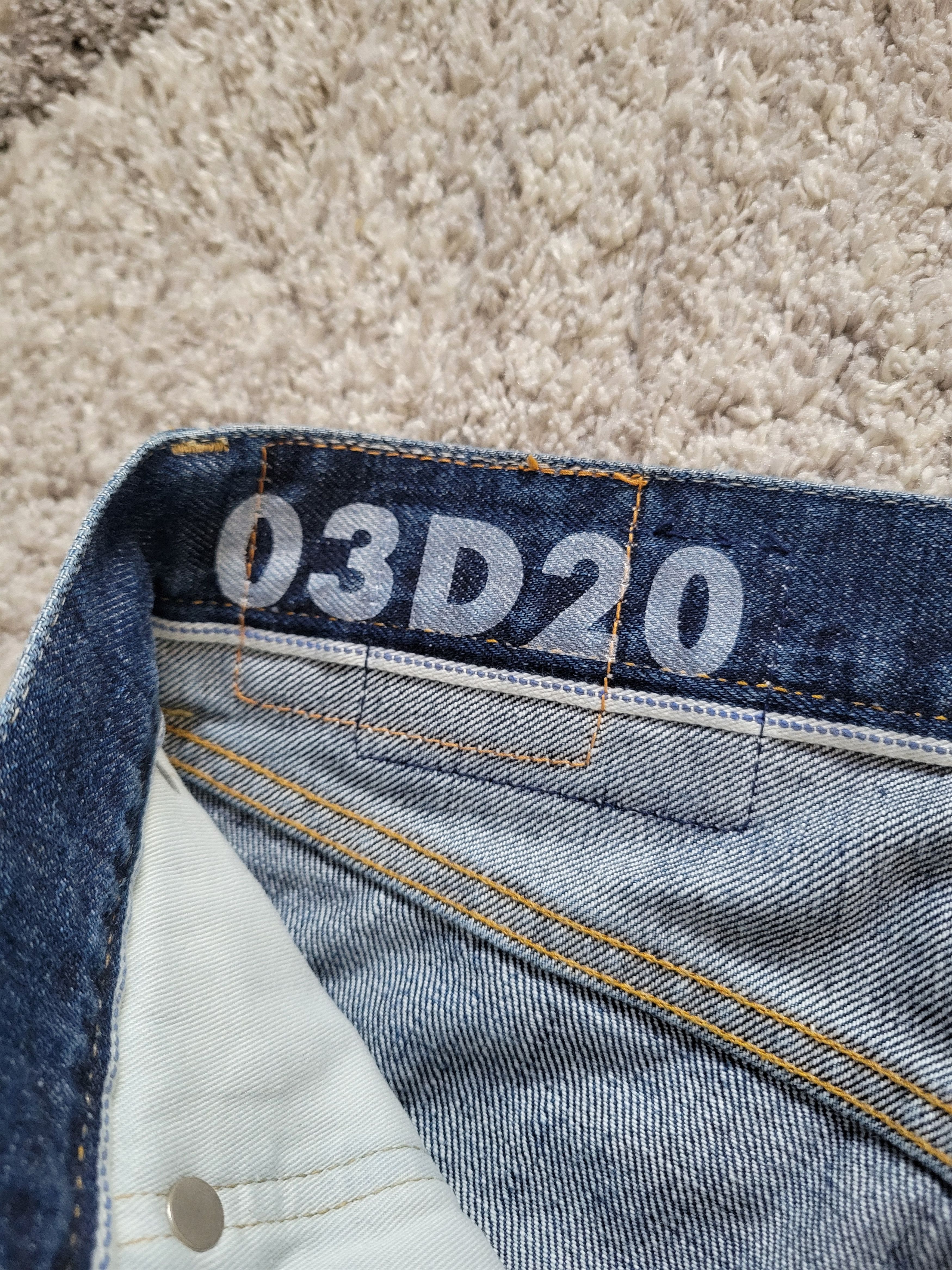 Visvim 03D20 Social Sculpture Denim Brand New Size US 32 / EU 48 - 9 Thumbnail
