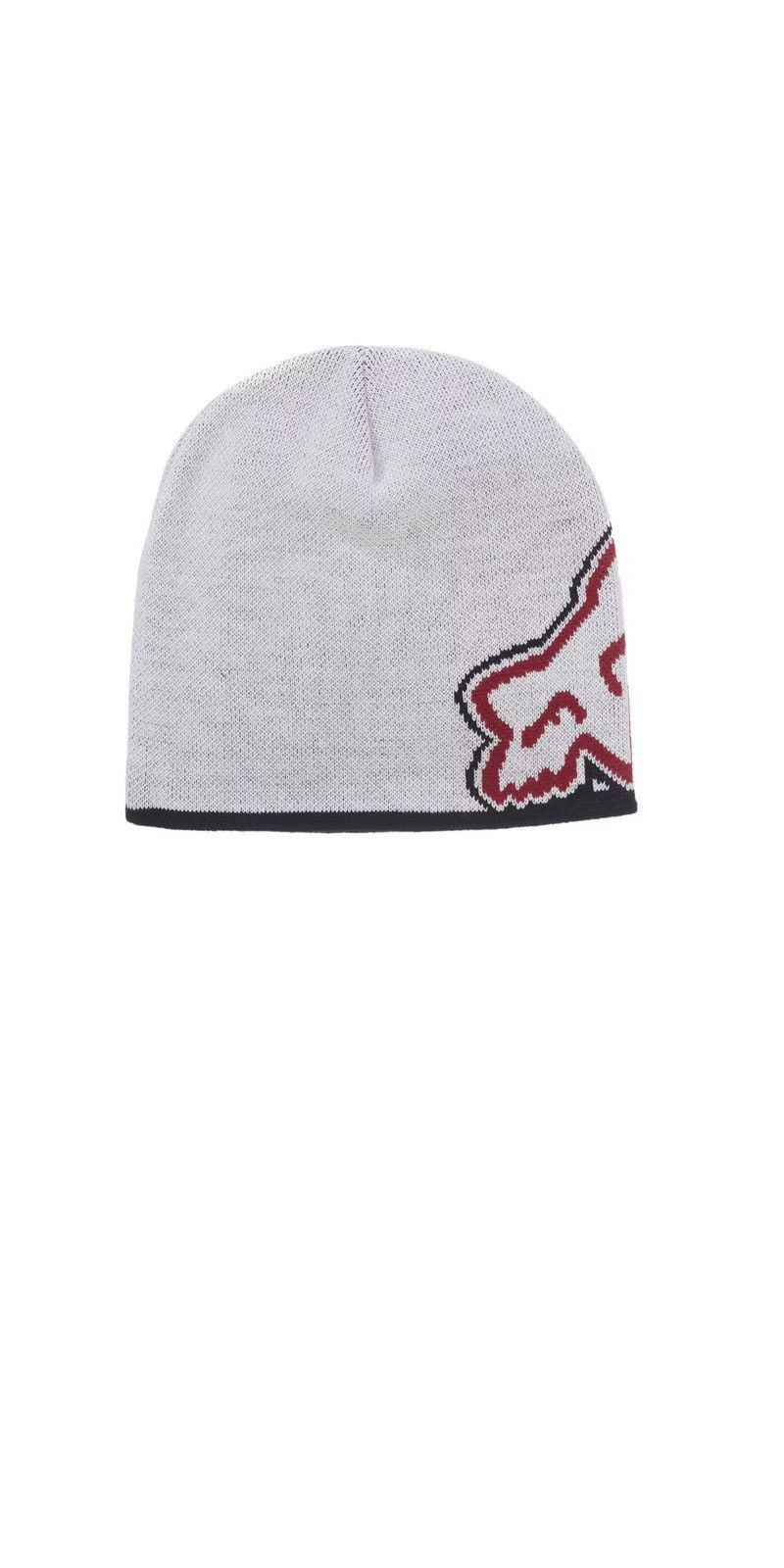 Fox Racing × Supreme Supreme x Fox Racing Skull Beanie White/Red