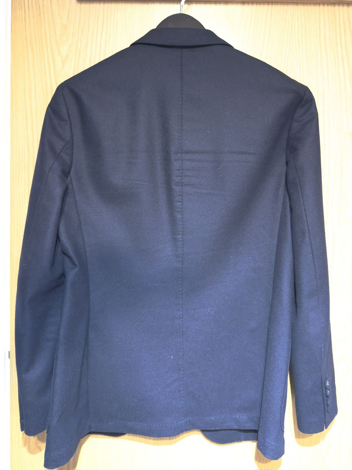 Officine Generale Officine Generale Navy Flannel Blazer Size 42R - 2 Thumbnail