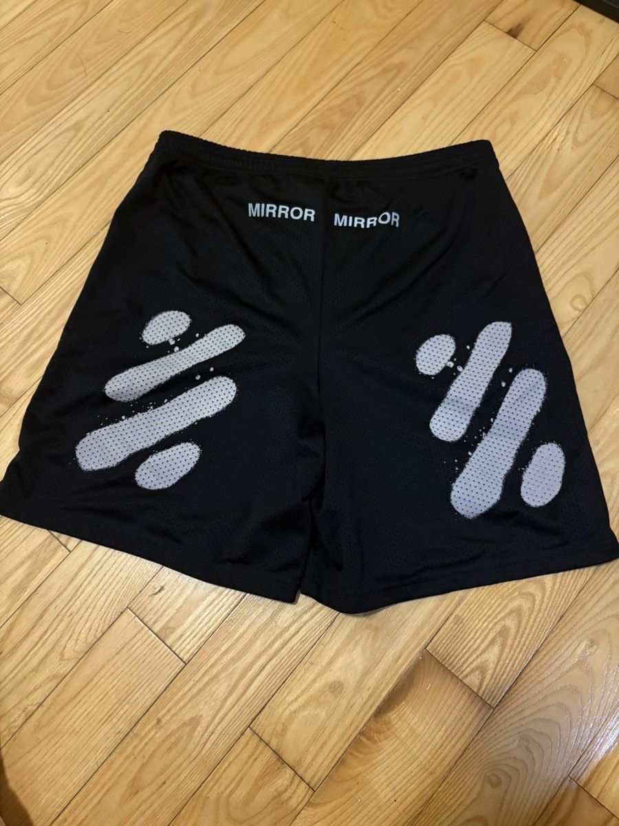 Off-White Off-White Marble Mesh Shorts | Grailed