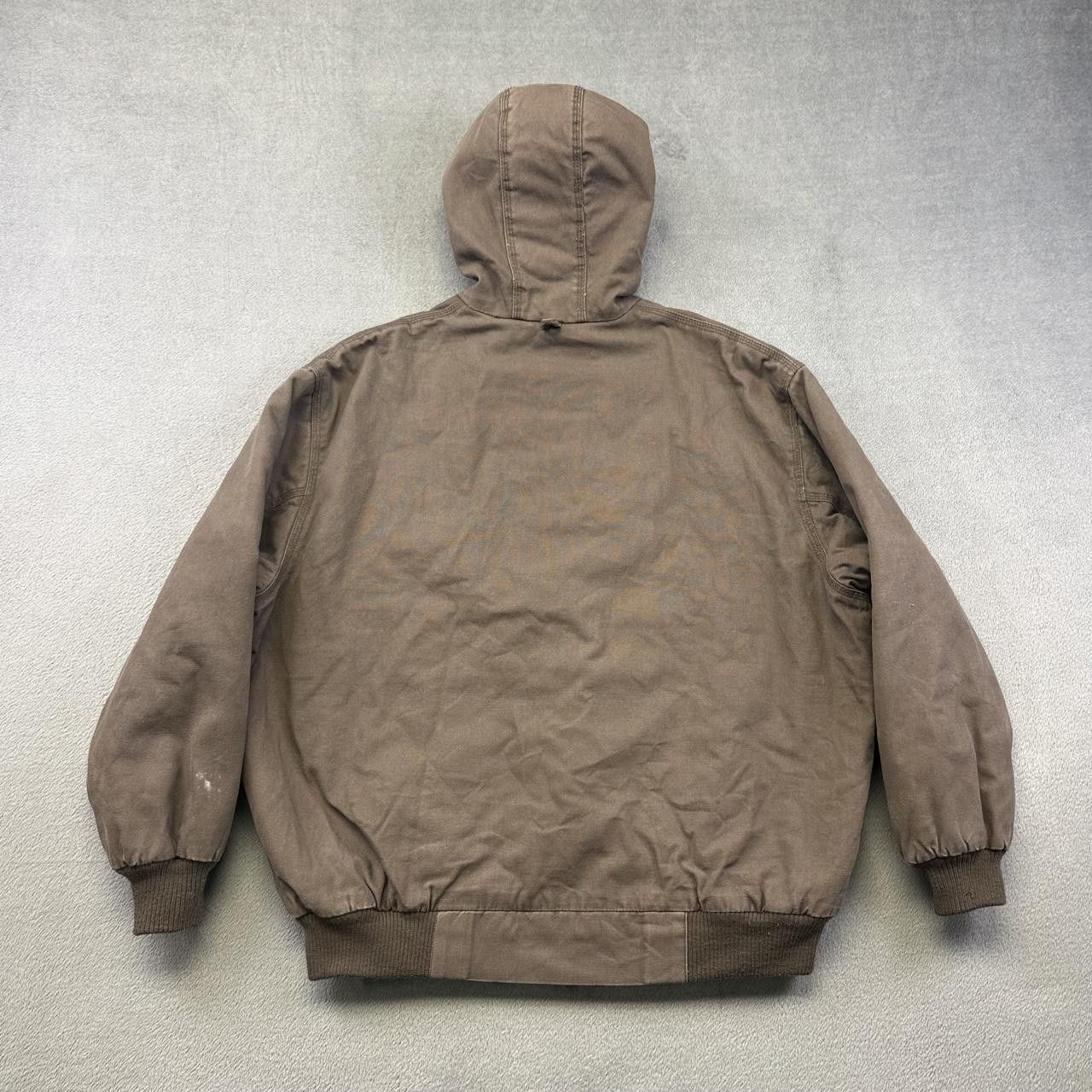Key Quilted Lined Hooded Jacket in Brown, Men's (Size Xl) — image 2 of 6