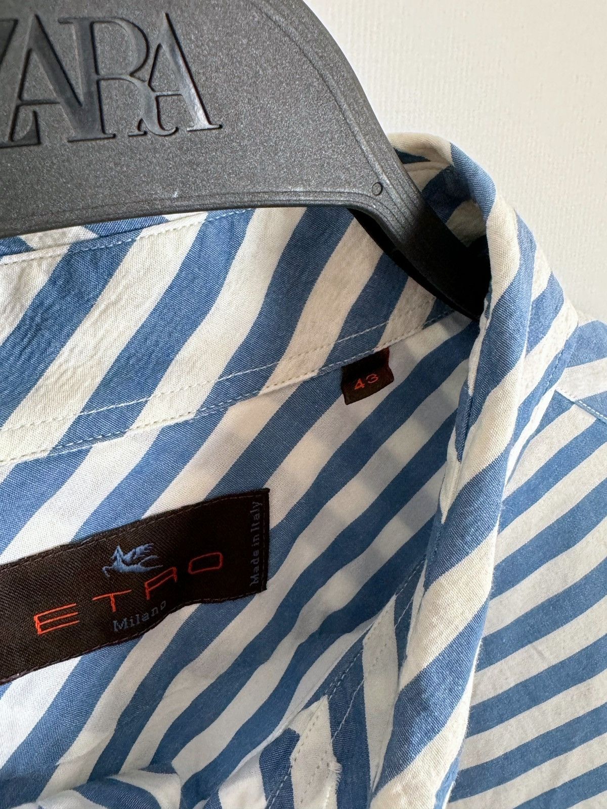 Etro Etro Zebra Lux Button Up Shirt Size US XL / EU 56 / 4 - 4 Thumbnail