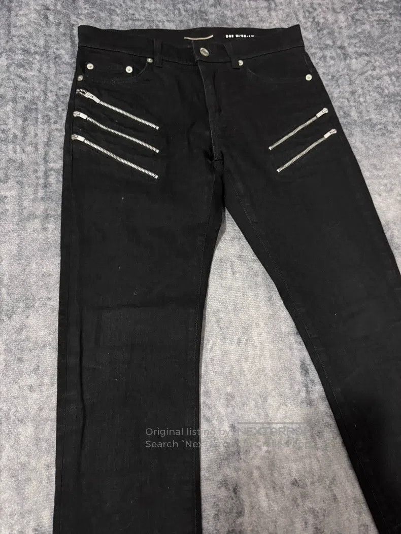Saint Laurent Paris Saint Laurent Paris Black basic five-zip denim jeans Size US 28 / EU 44 - 3 Thumbnail
