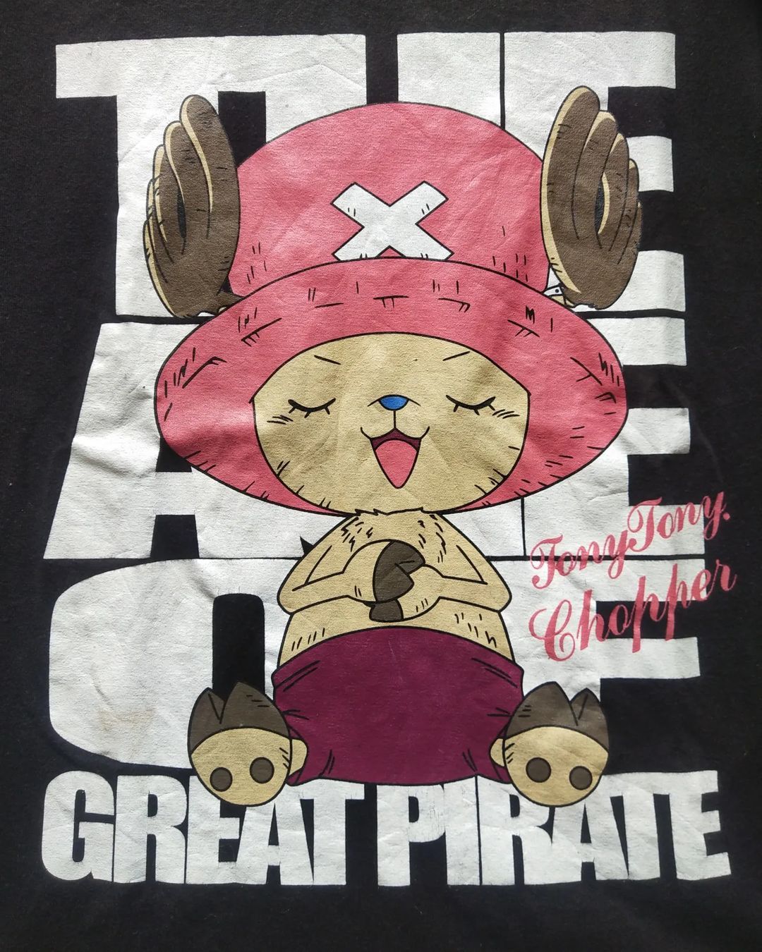 Anime × Japanese Brand One Piece Chopper Big Print Anime Longsleeve Size L / US 10 / IT 46 - 2 Thumbnail