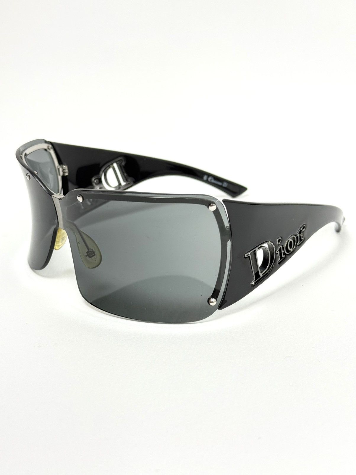 Dior Y2K DIOR PARABOLE BLACK SUNGLASSES Size ONE SIZE - 1 Thumbnail