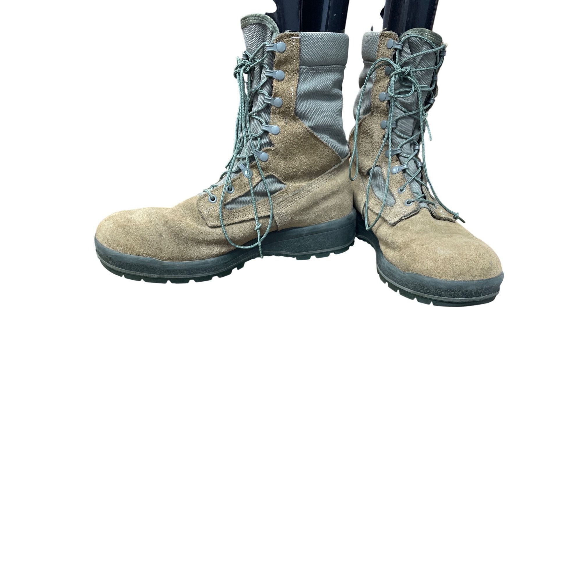 Vibram Belleville Gortex Mens Tan Suede Tacticle Combat Boots Sz 13 Size US 13 / EU 46 - 2 Thumbnail