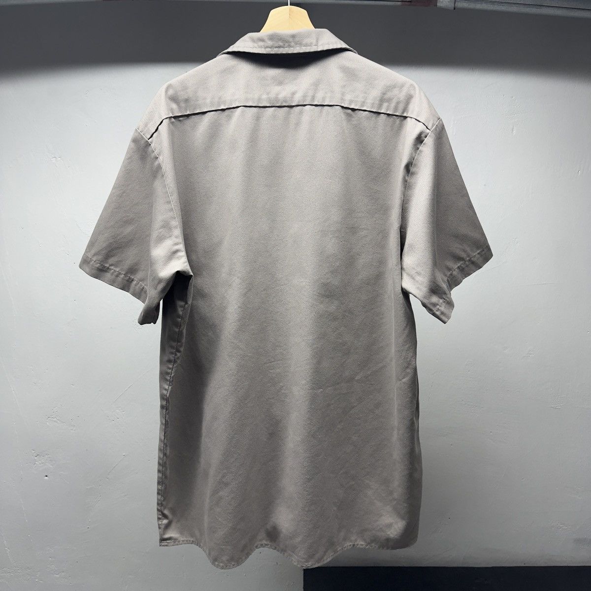 Vintage Dickies Thrashed Faded Work Mechanic Garage Shirt ERD Grunge Size US XL / EU 56 / 4 - 3 Thumbnail