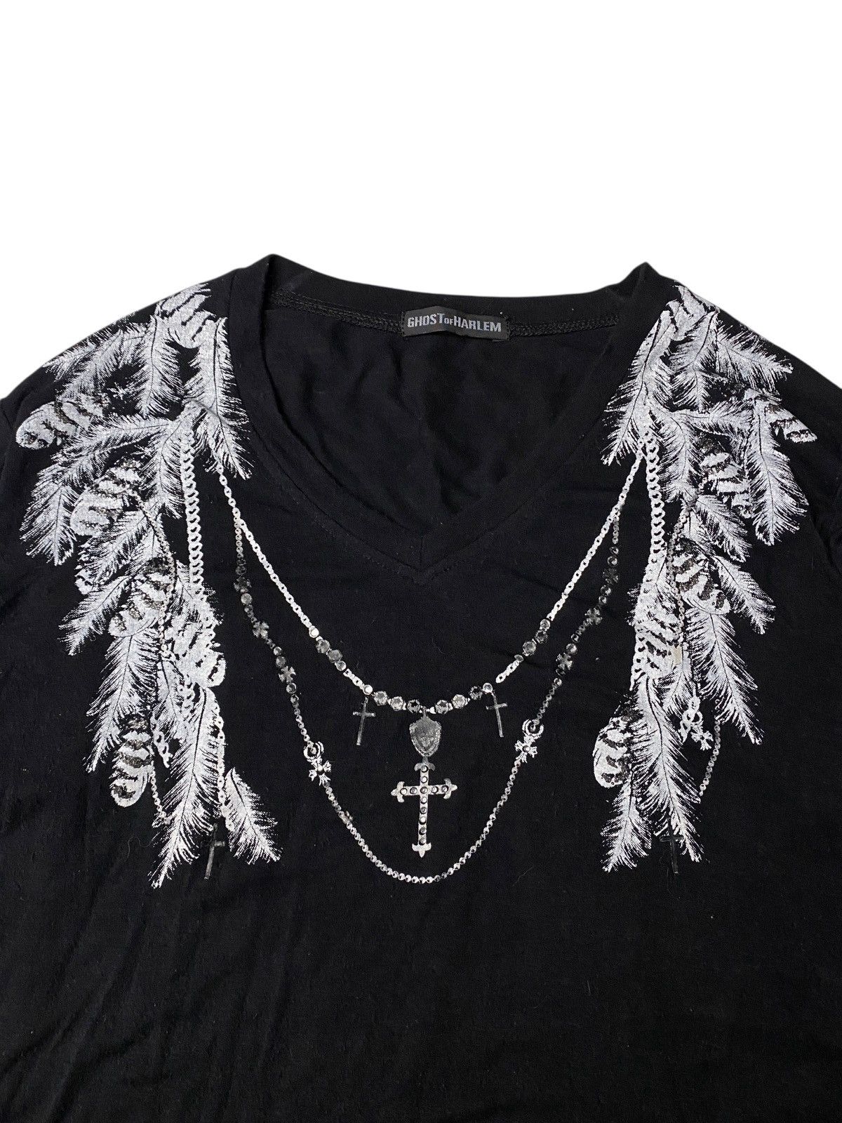 If Six Was Nine 2000's Ghost of Harlem Goth Chain Tribal Longsleeve Size US S / EU 44-46 / 1 - 3 Thumbnail