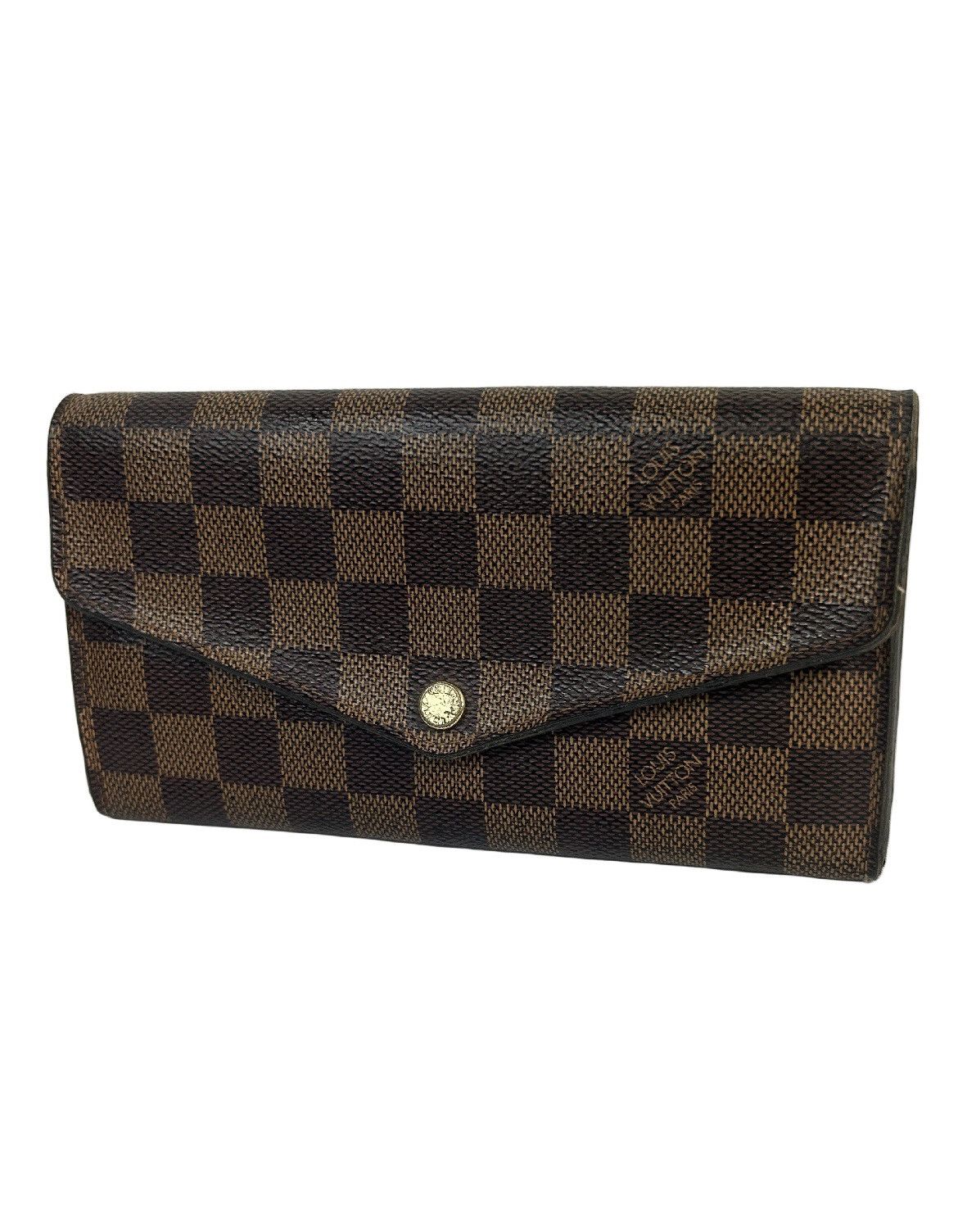 Louis Vuitton Louis Vuitton Damier Ebene Envelope Long Wallet Size ONE SIZE - 1 Thumbnail